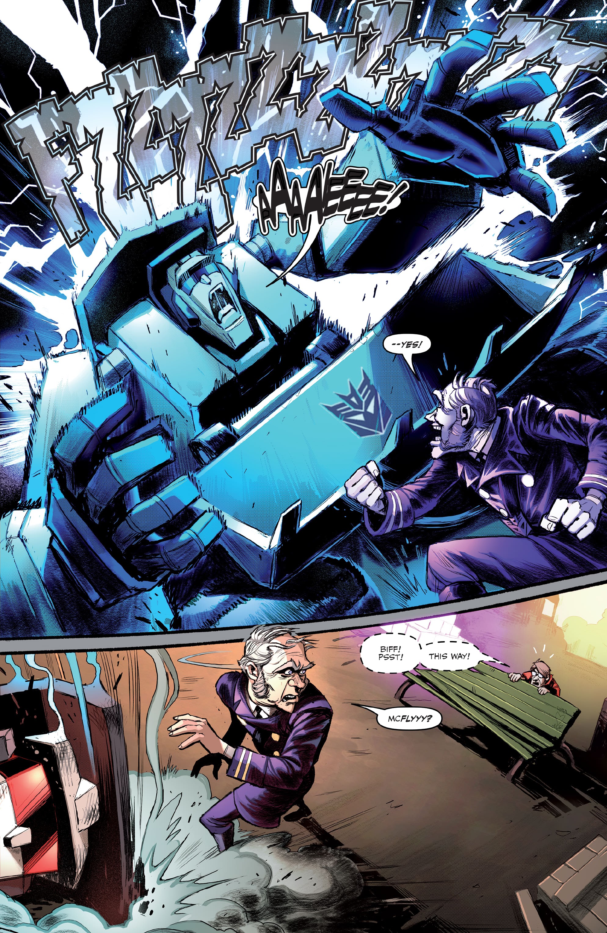 Read online Transformers: Back to the Future comic -  Issue #3 - 9