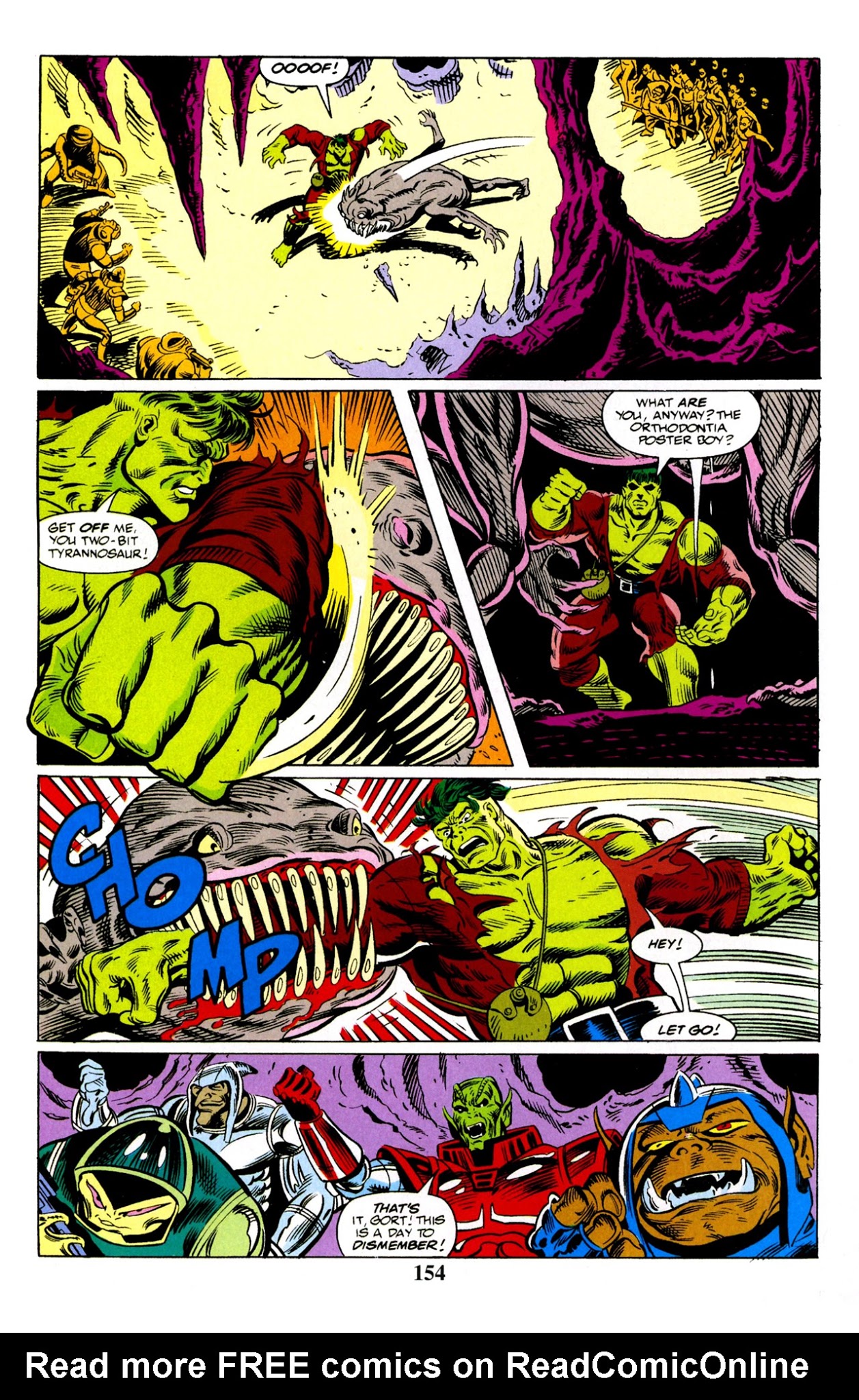 Read online Hulk Visionaries: Peter David comic -  Issue # TPB 7 - 153
