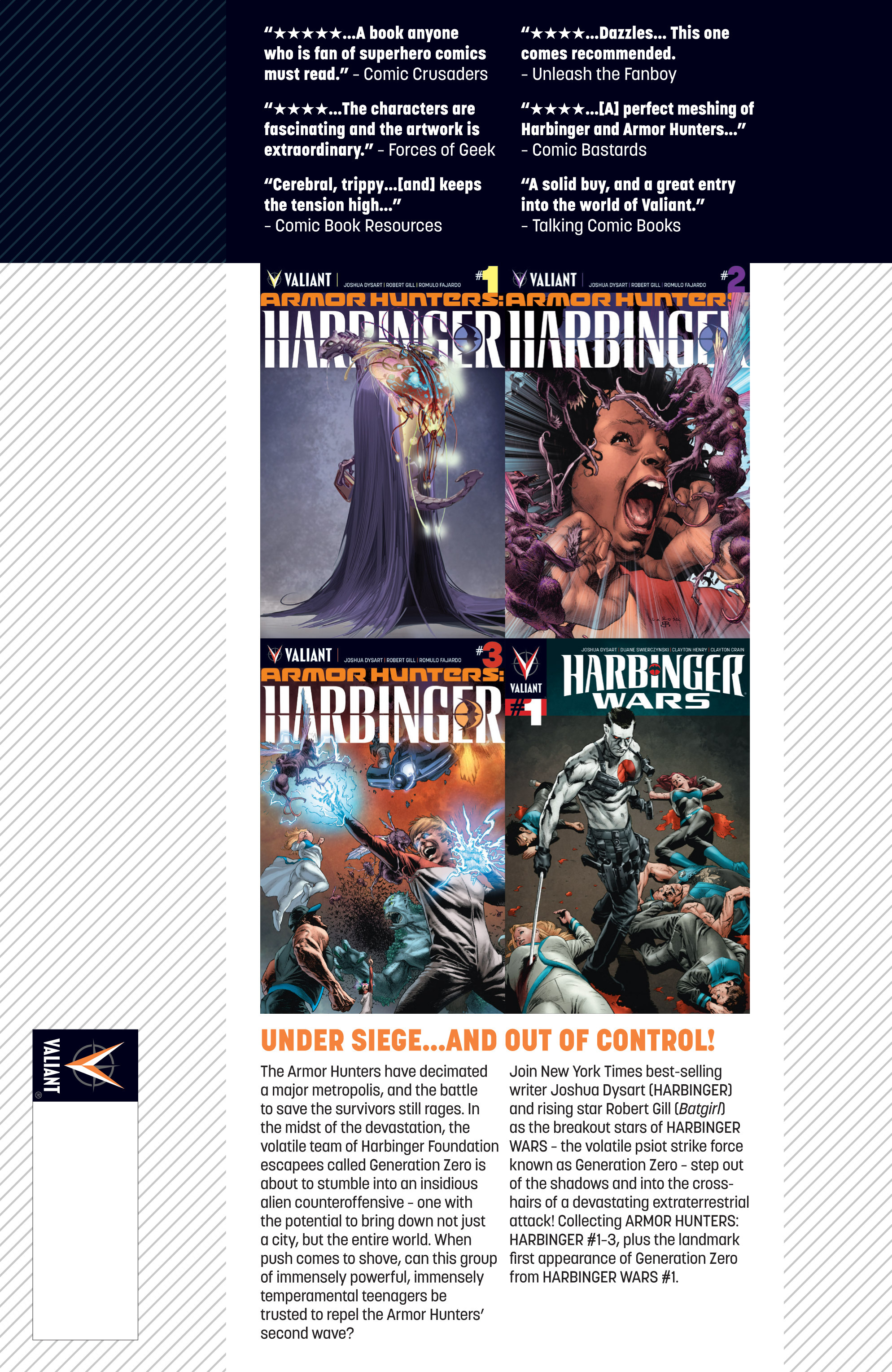 Read online Armor Hunters: Harbinger comic -  Issue # TPB - 120