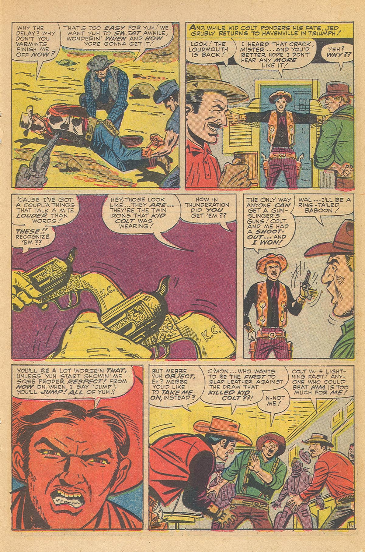 Read online Kid Colt Outlaw comic -  Issue #128 - 15
