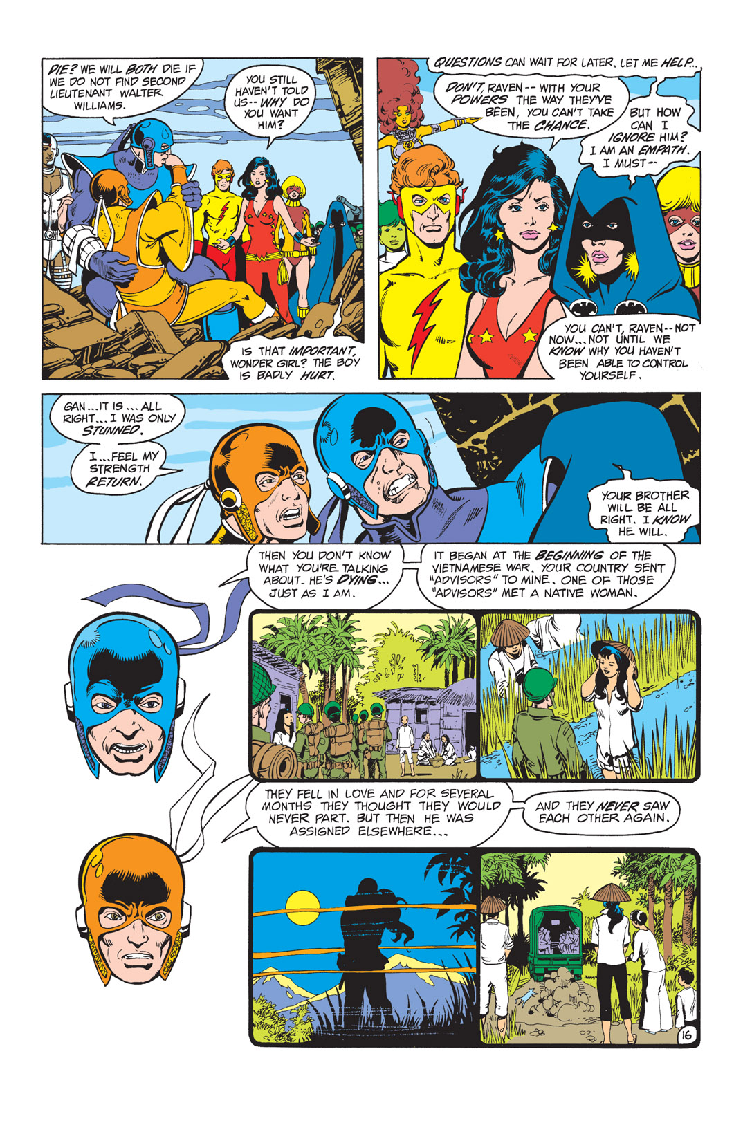 Read online The New Teen Titans (1980) comic -  Issue #32 - 17