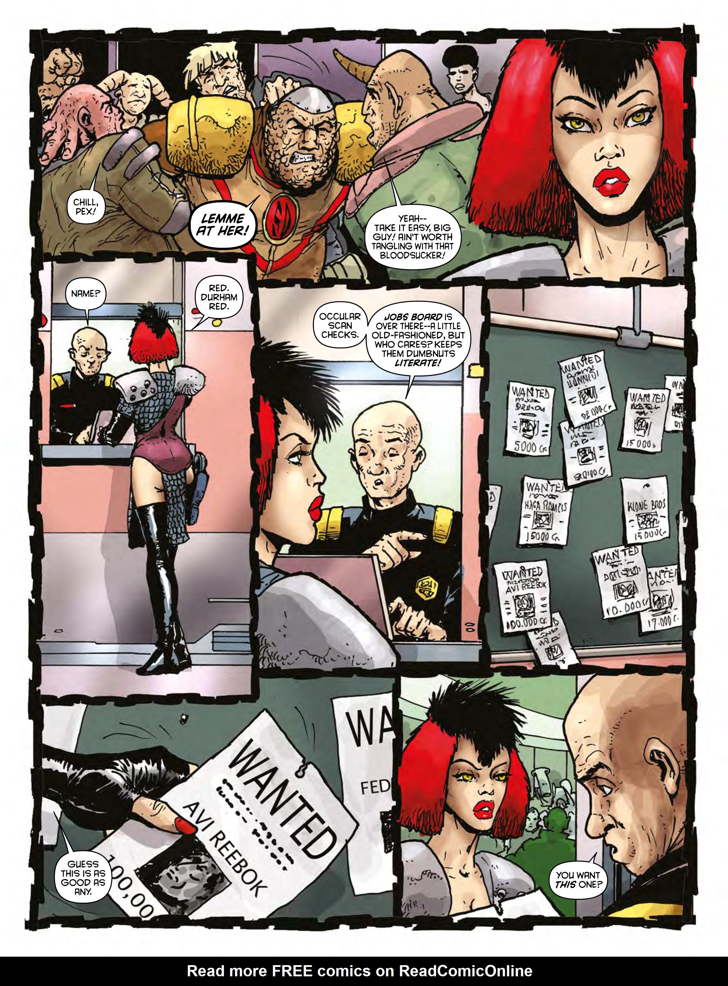 Read online 2000AD Durham Red comic -  Issue # TPB - 78