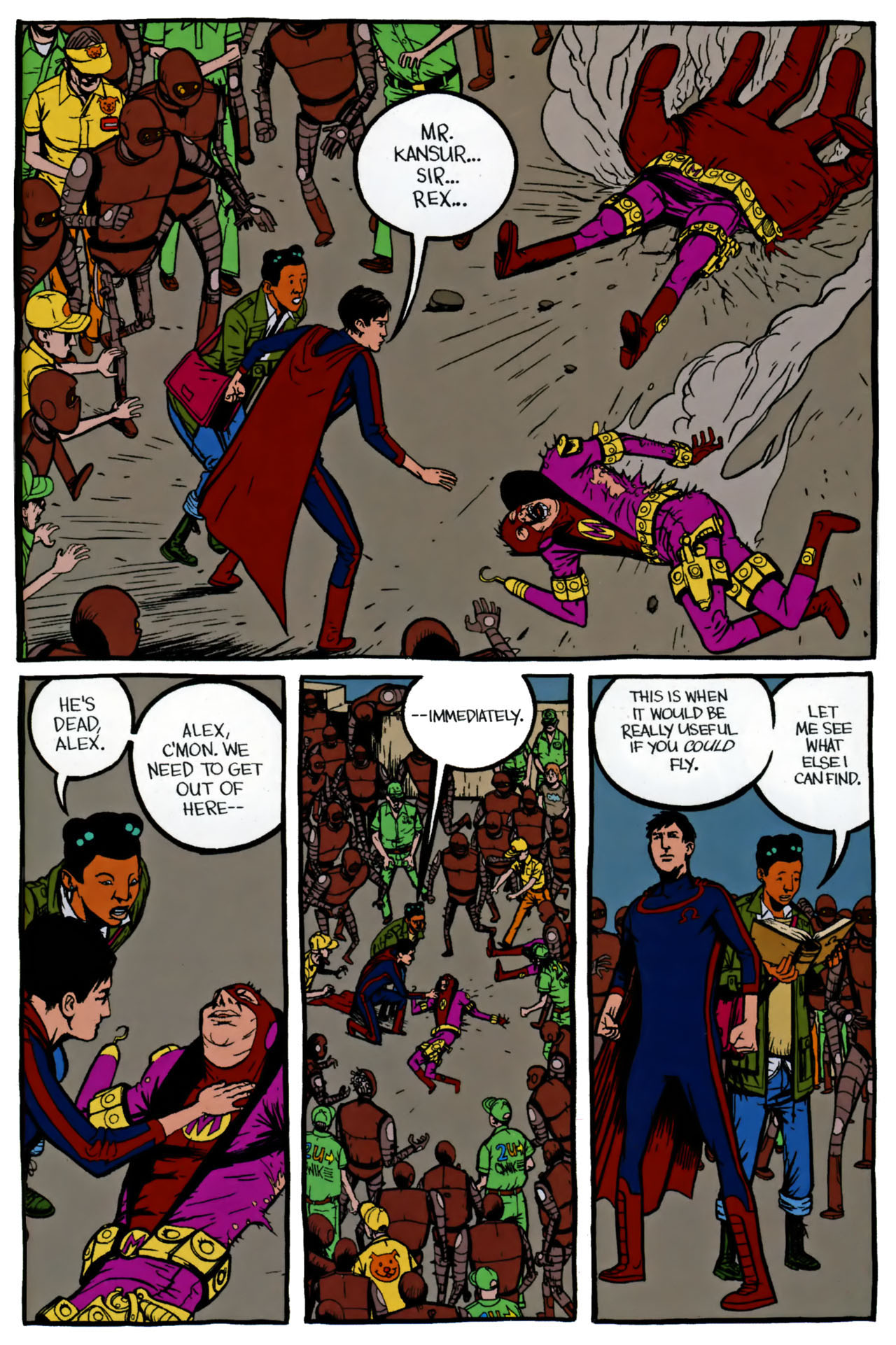 Read online Omega: The Unknown (2007) comic -  Issue #9 - 18