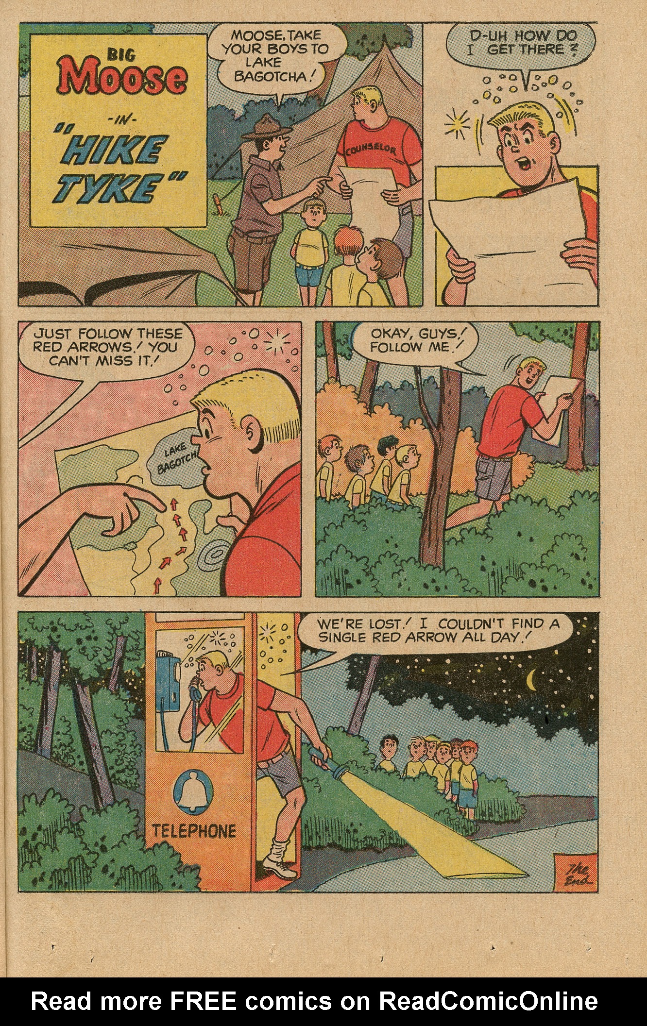 Read online Archie's TV Laugh-Out comic -  Issue #16 - 39
