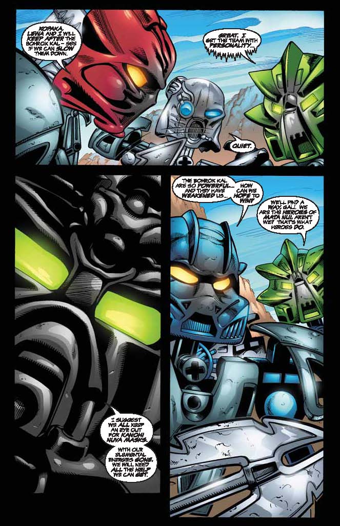 Read online Bionicle comic -  Issue #10 - 15