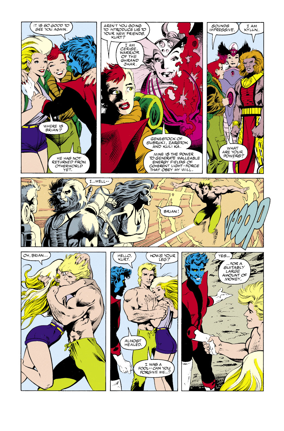 Read online Excalibur (1988) comic -  Issue #47 - 20