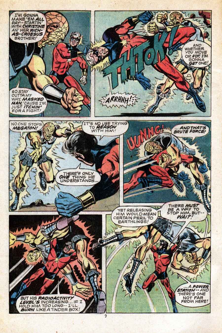 Read online Captain Marvel (1968) comic -  Issue #23 - 3