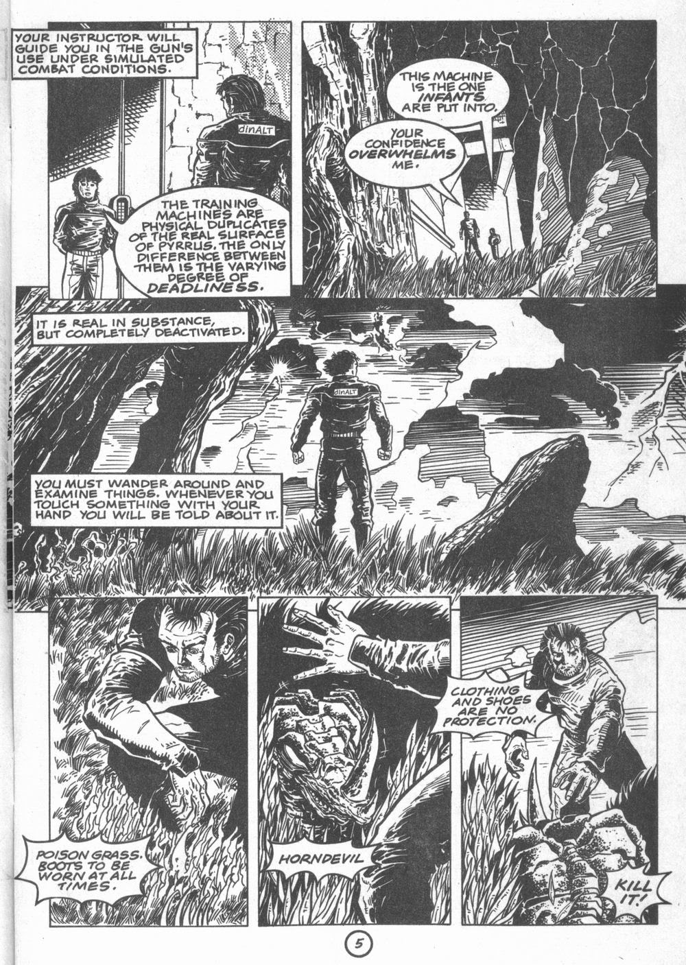 Read online Deathworld comic -  Issue #2 - 7