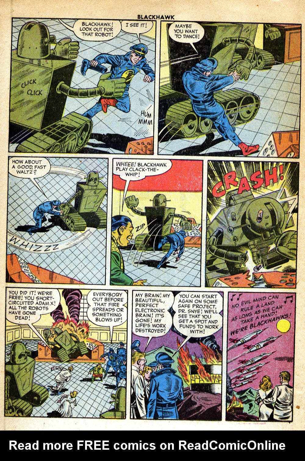 Read online Blackhawk (1957) comic -  Issue #102 - 12
