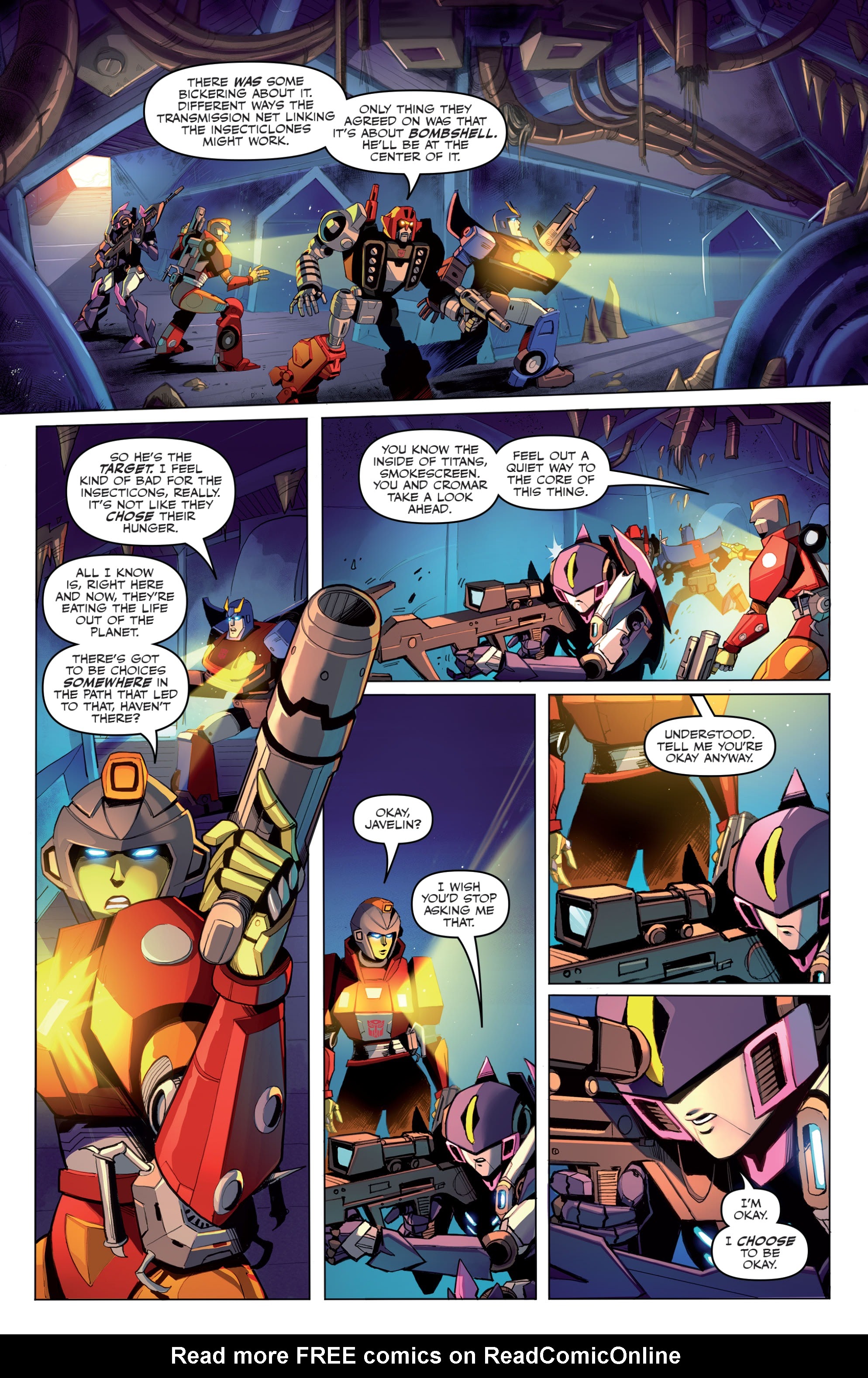 Read online Transformers (2019) comic -  Issue #43 - 19