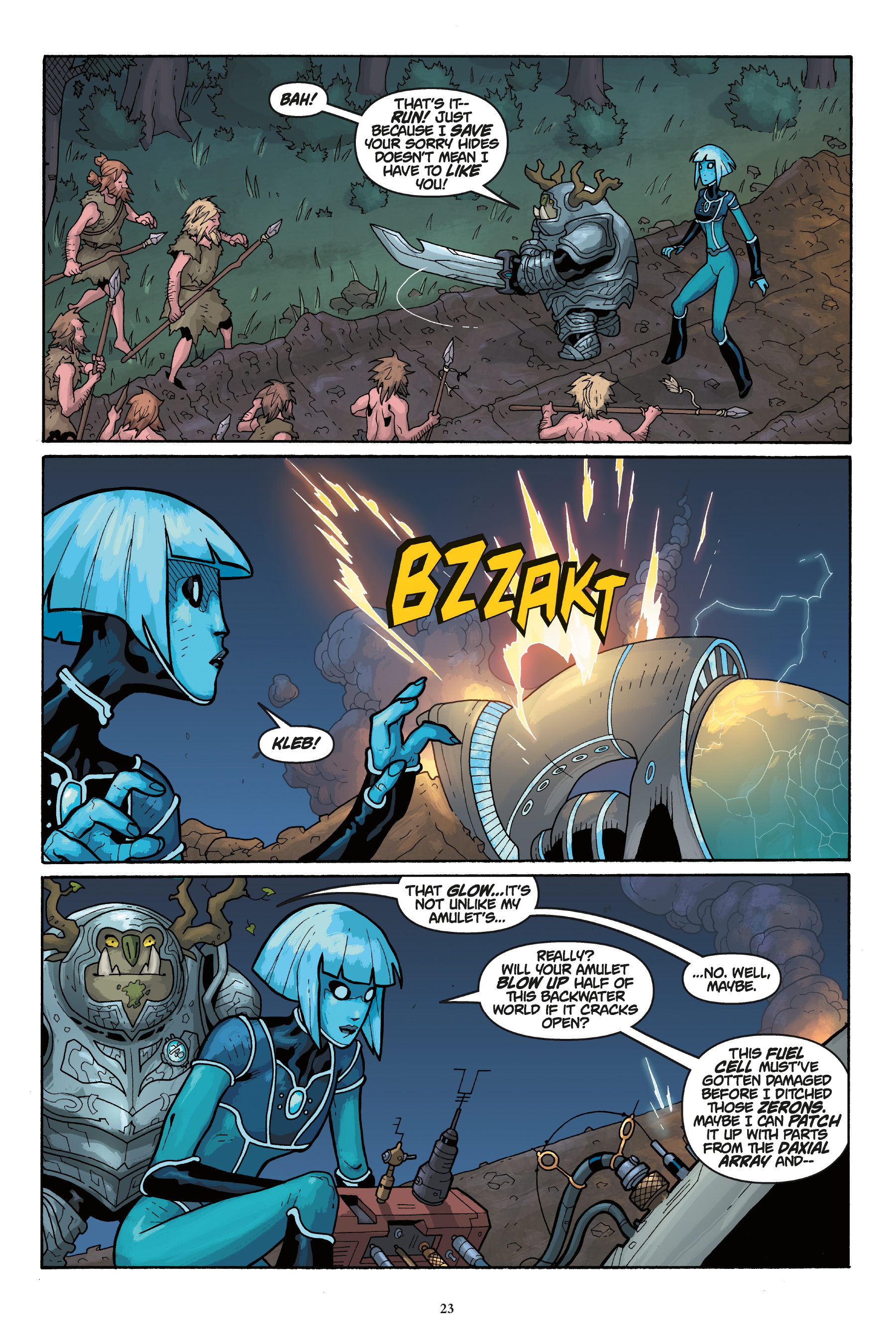 Read online Trollhunters: Tales of Arcadia-The Felled comic -  Issue # TPB - 24