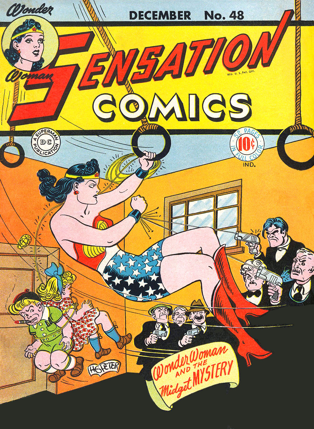 Read online Sensation (Mystery) Comics comic -  Issue #48 - 1