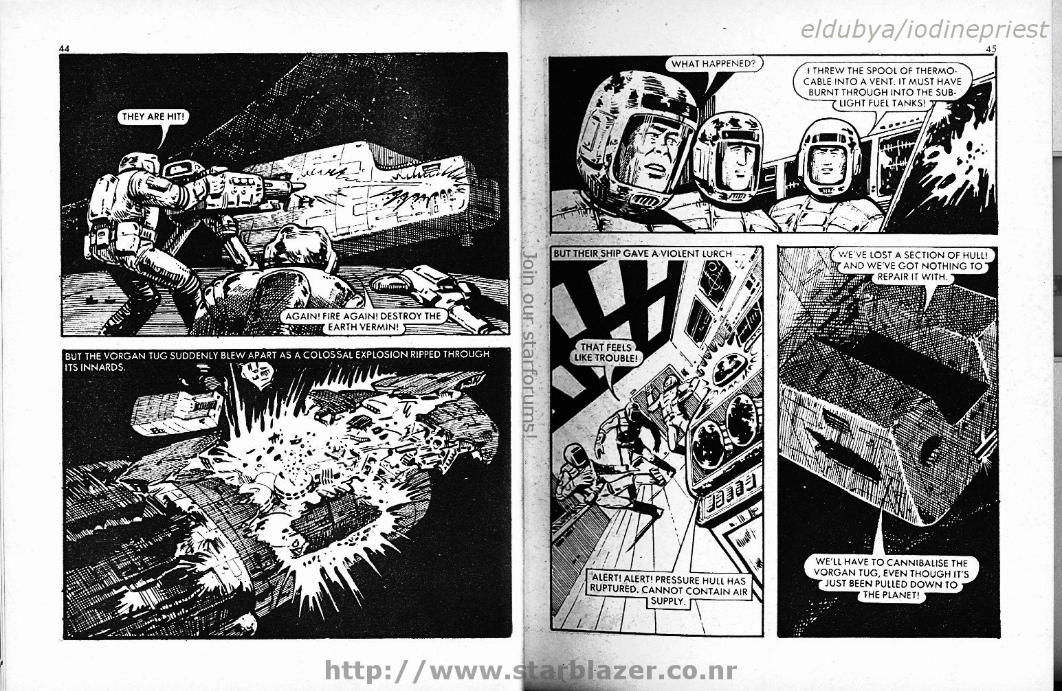 Read online Starblazer comic -  Issue #98 - 24