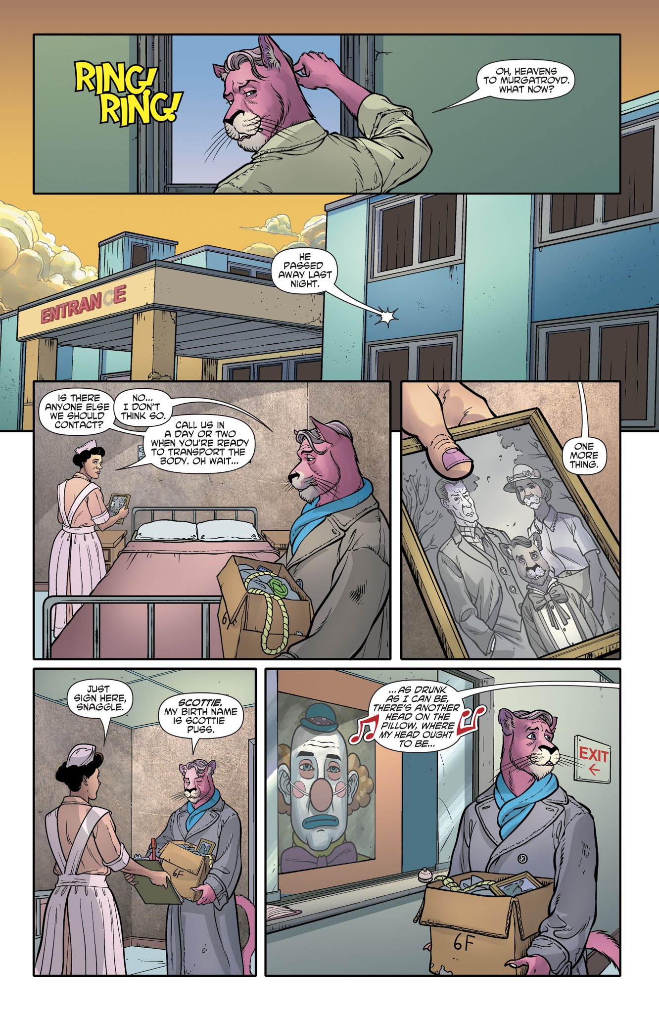 Read online Exit Stage Left: The Snagglepuss Chronicles comic -  Issue #6 - 17