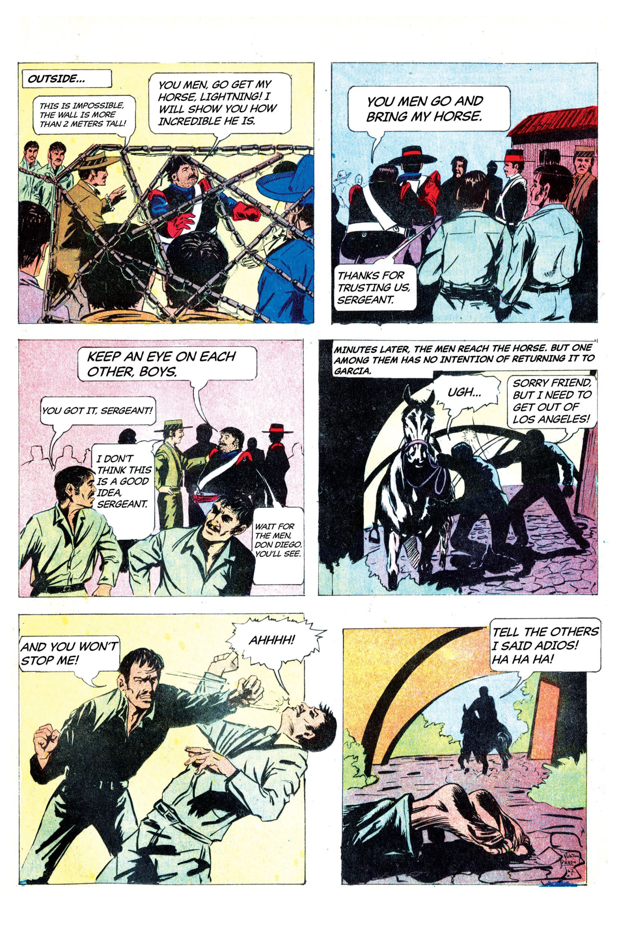 Read online Zorro Feliz Navidad comic -  Issue # Full - 16