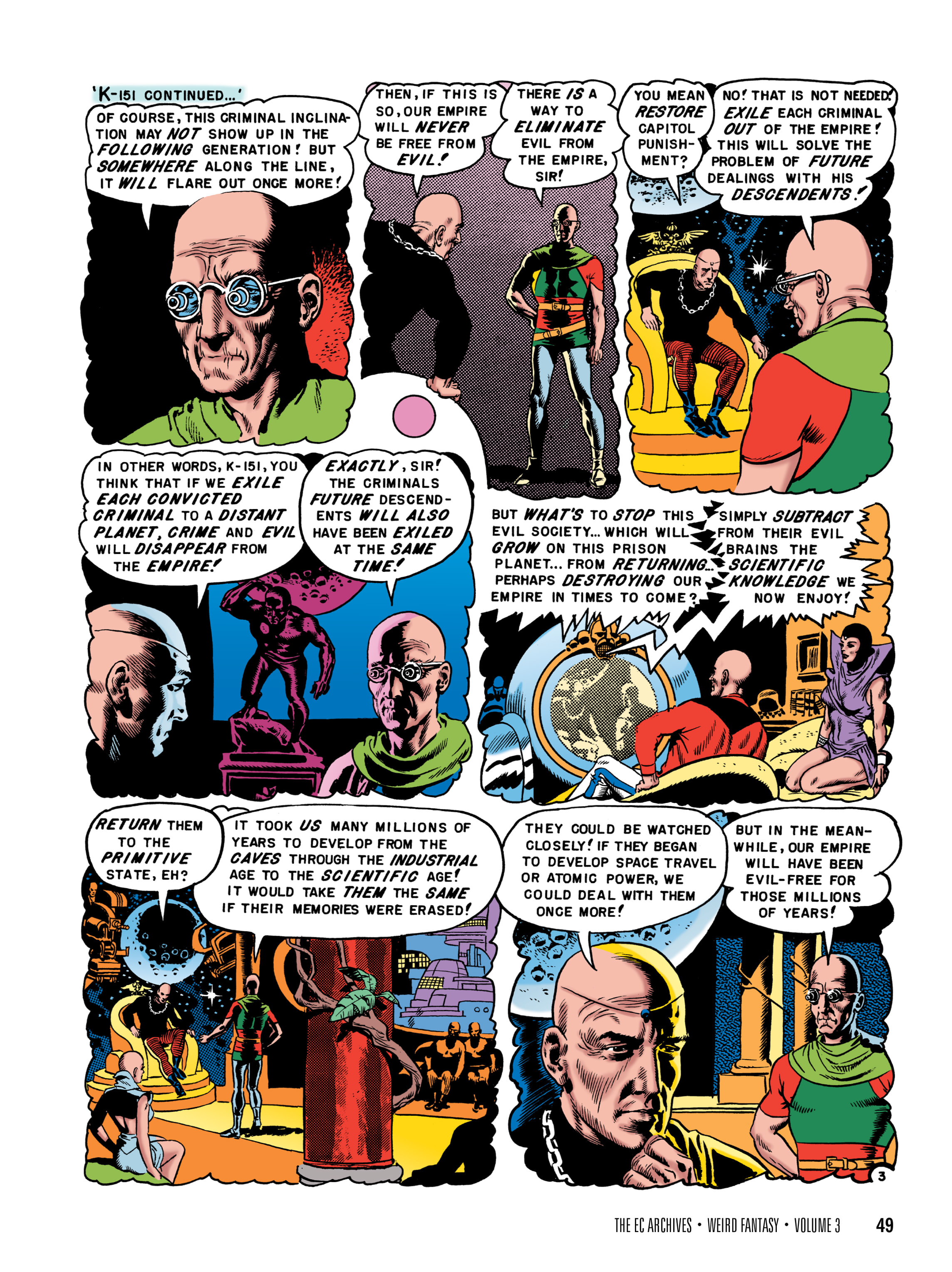 Read online The EC Archives: Weird Fantasy comic -  Issue # TPB 3 (Part 1) - 51
