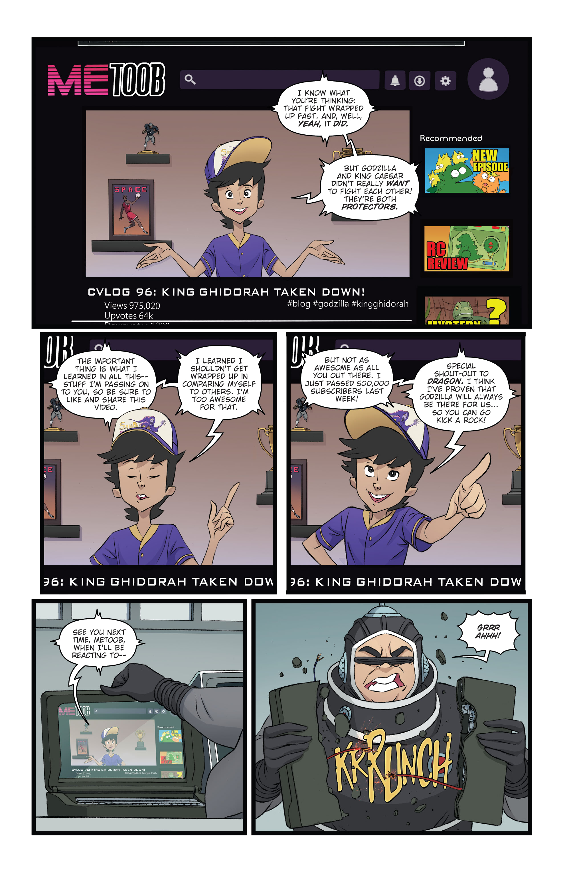 Read online Godzilla: Monsters & Protectors - All Hail the King! comic -  Issue #5 - 21