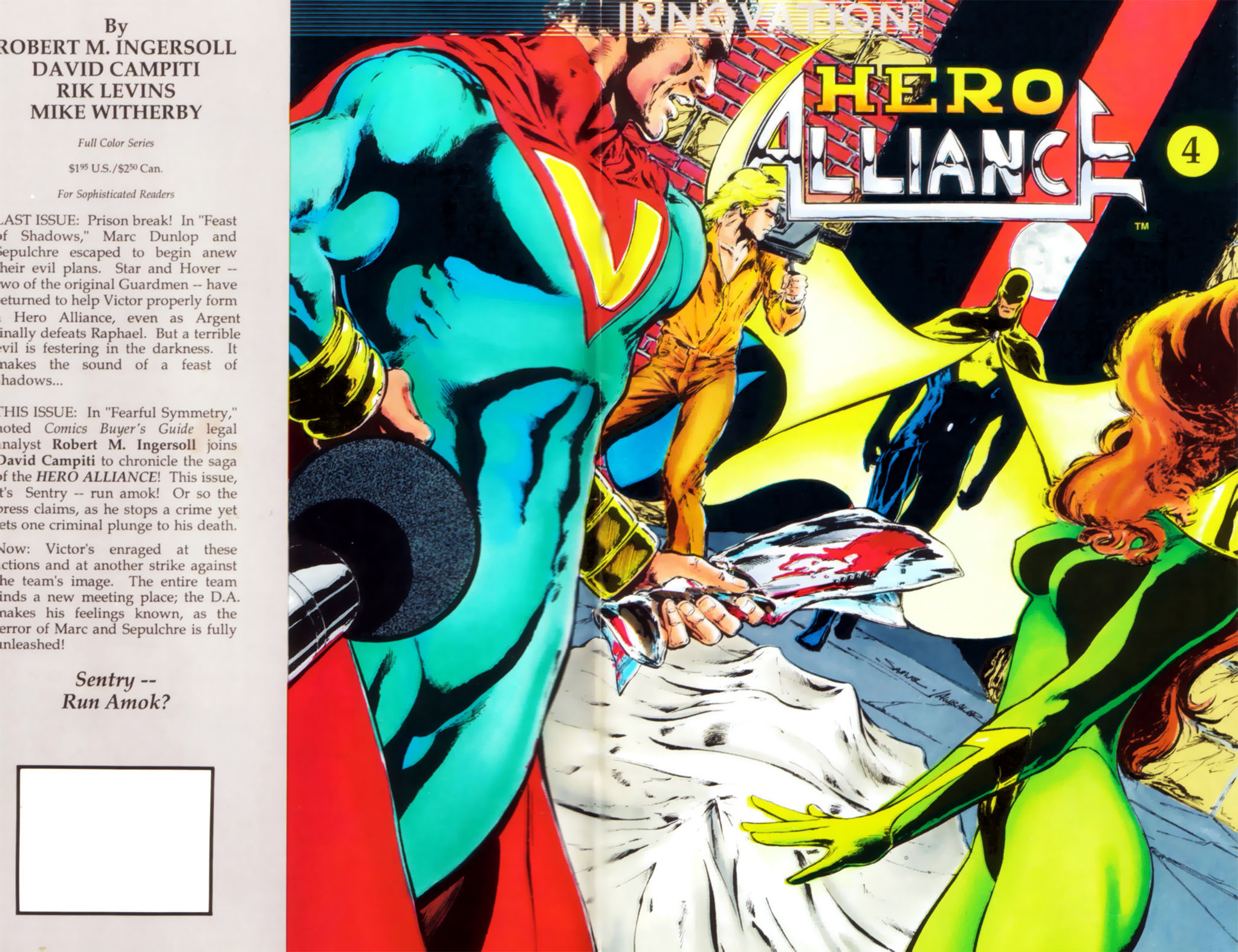 Read online Hero Alliance (1989) comic -  Issue #4 - 1