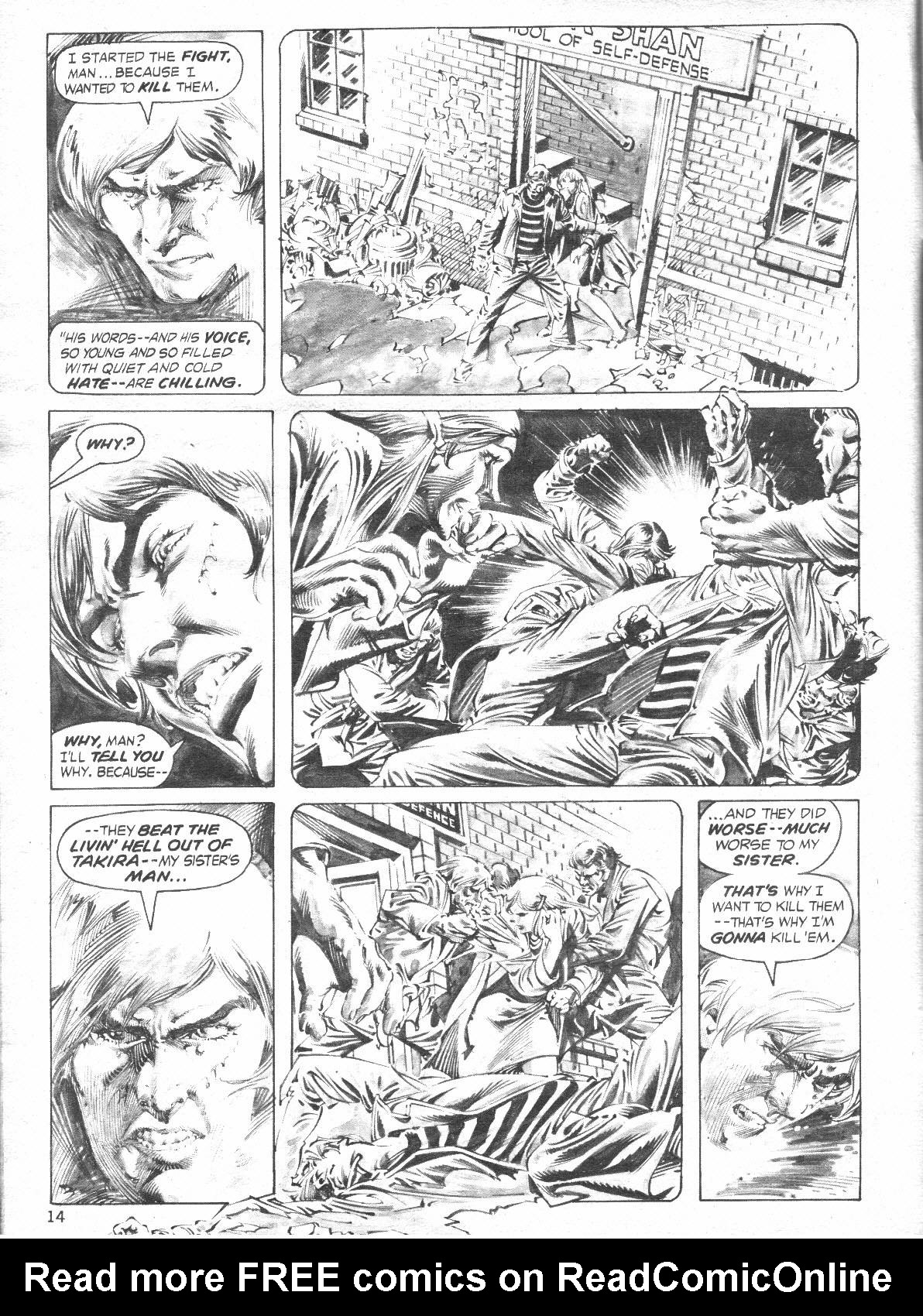 Read online The Deadly Hands of Kung Fu comic -  Issue #33 - 14