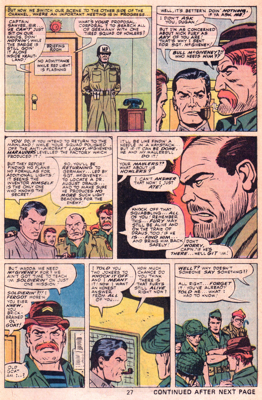 Read online Sgt. Fury comic -  Issue #129 - 29