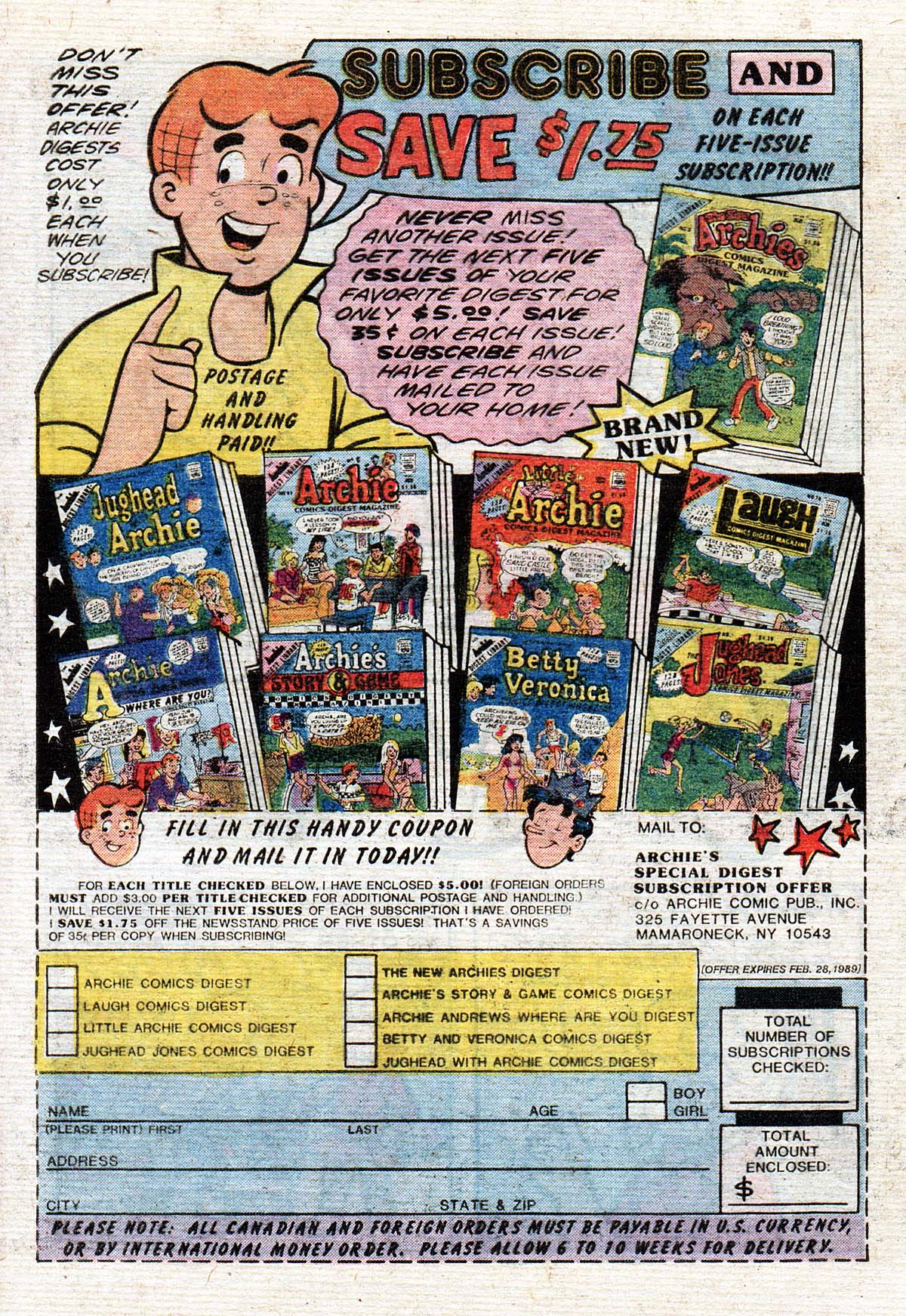 Read online Little Archie Comics Digest Magazine comic -  Issue #33 - 80