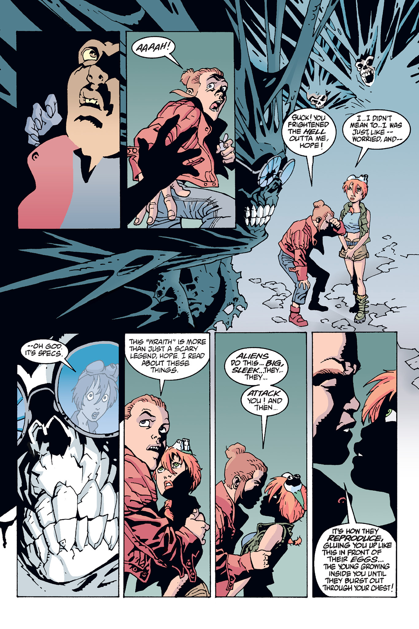 Read online Aliens: Wraith comic -  Issue # Full - 10