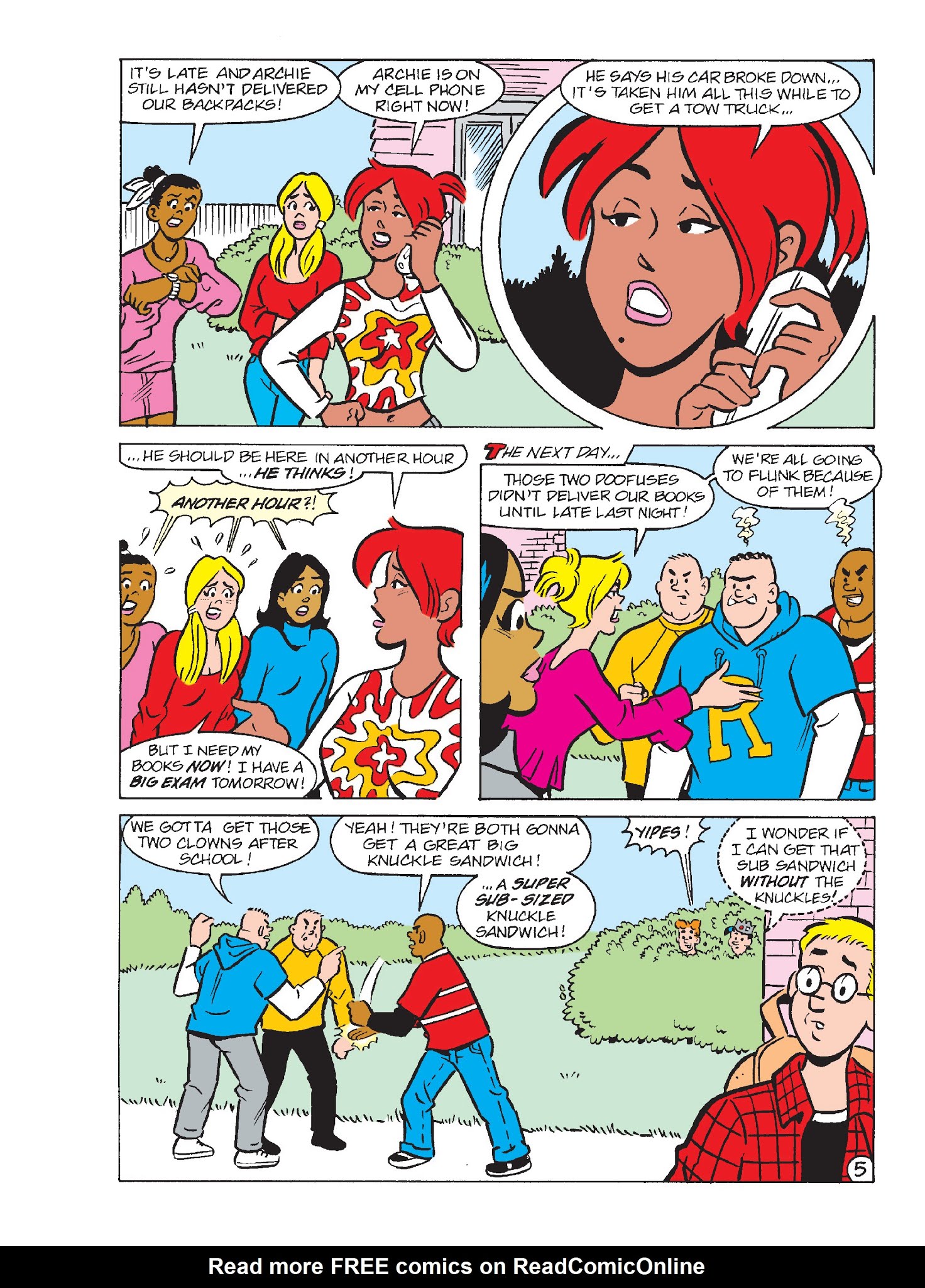 Read online Archie's Funhouse Double Digest comic -  Issue #22 - 12