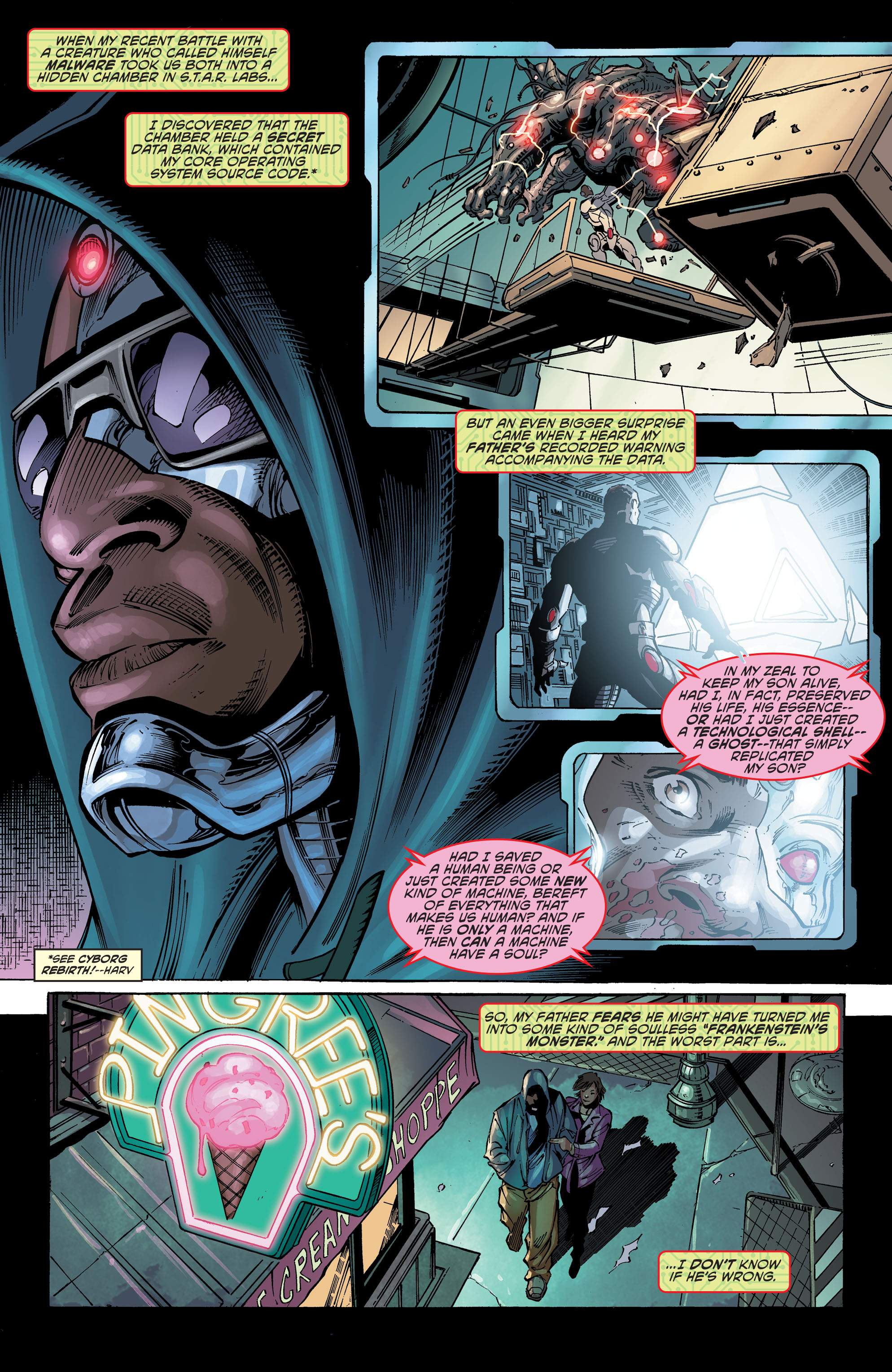 Read online Cyborg (2016) comic -  Issue #1 - 14