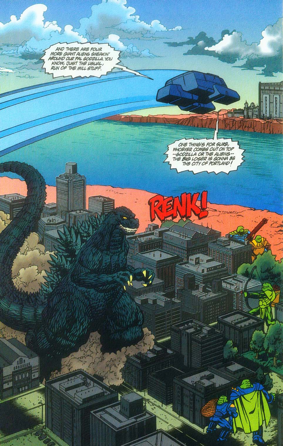 Read online Godzilla (1995) comic -  Issue #7 - 5