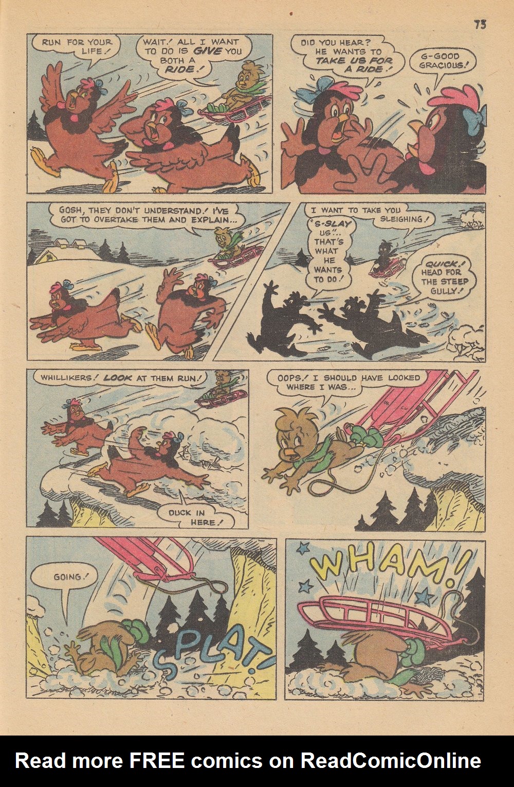 Read online Bugs Bunny's Christmas Funnies comic -  Issue # TPB 6 - 77