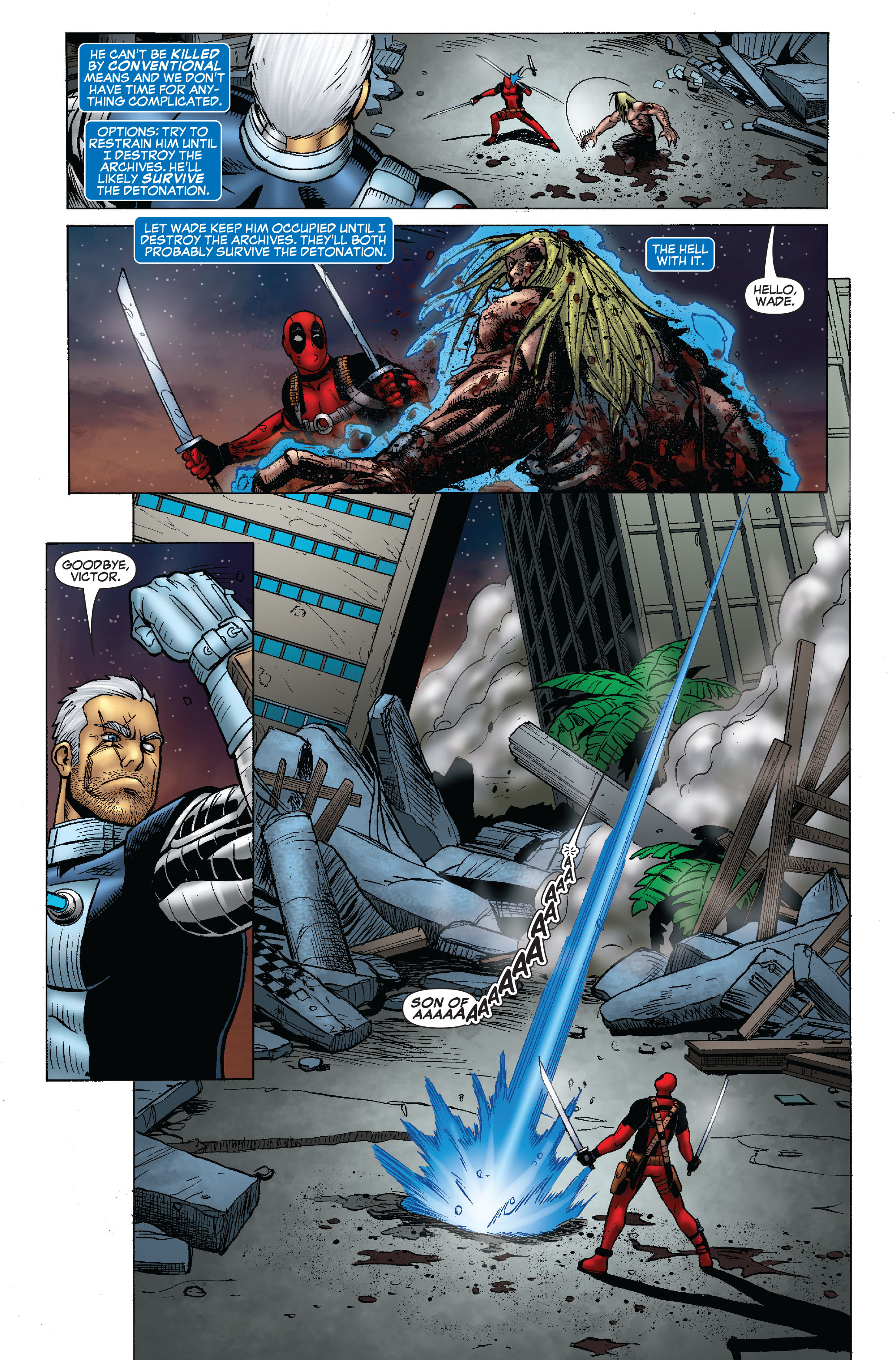 Read online Cable and Deadpool comic -  Issue #41 - 21