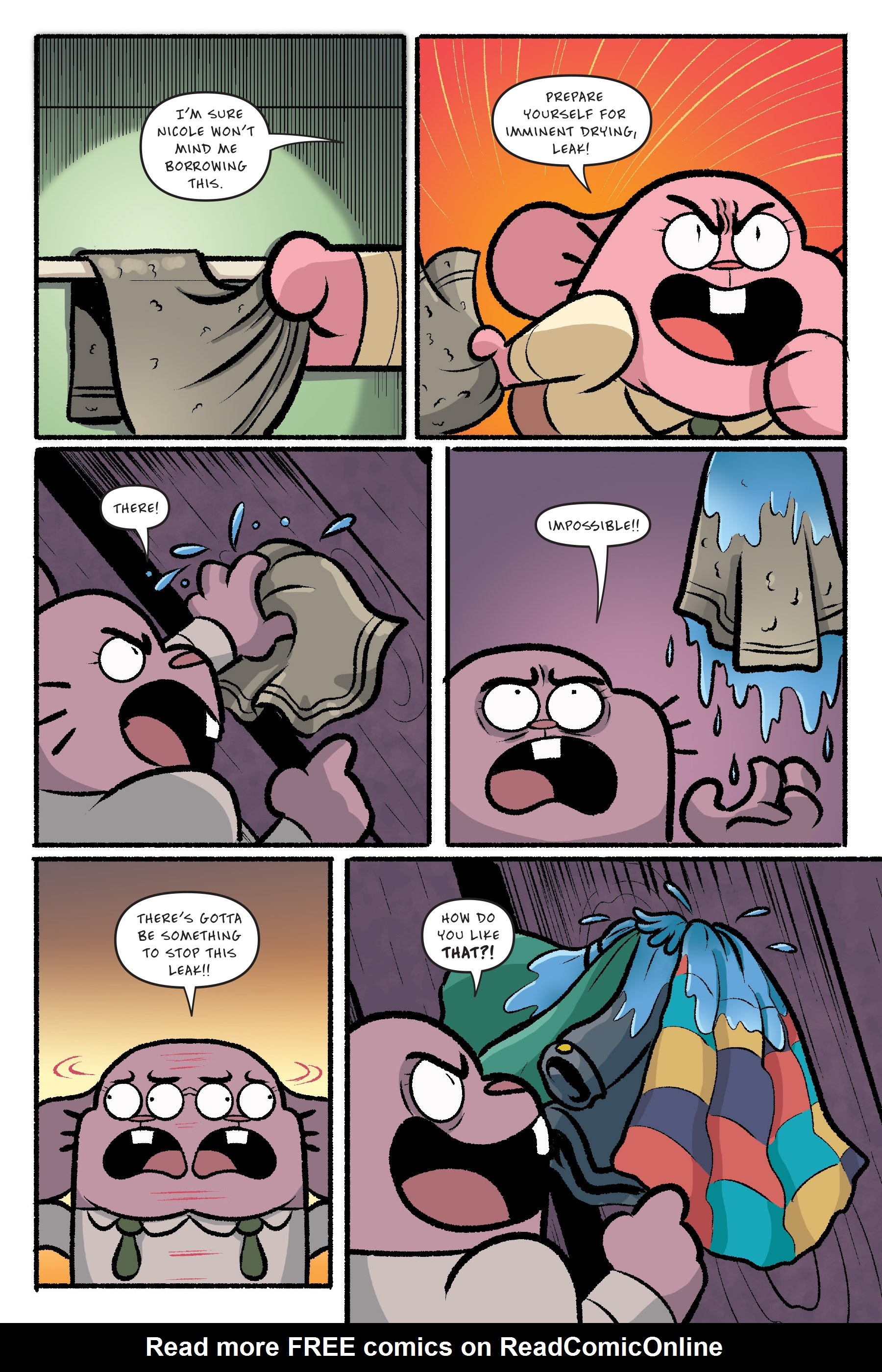 Read online The Amazing World of Gumball: The Storm comic -  Issue # TPB - 97