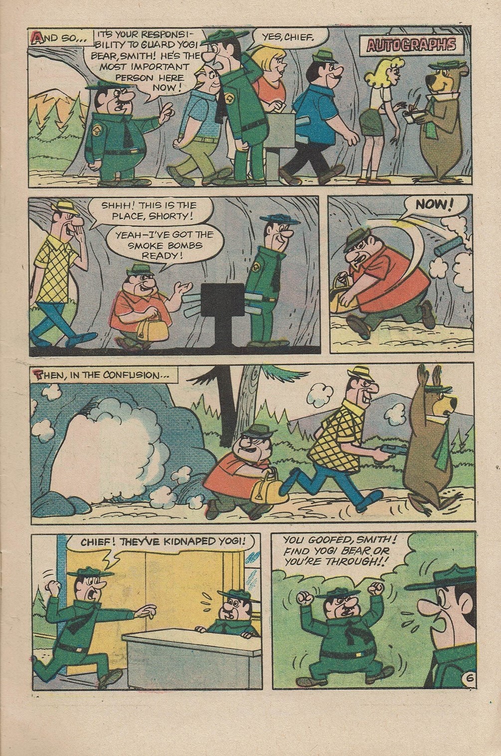 Read online Yogi Bear (1970) comic -  Issue #4 - 9