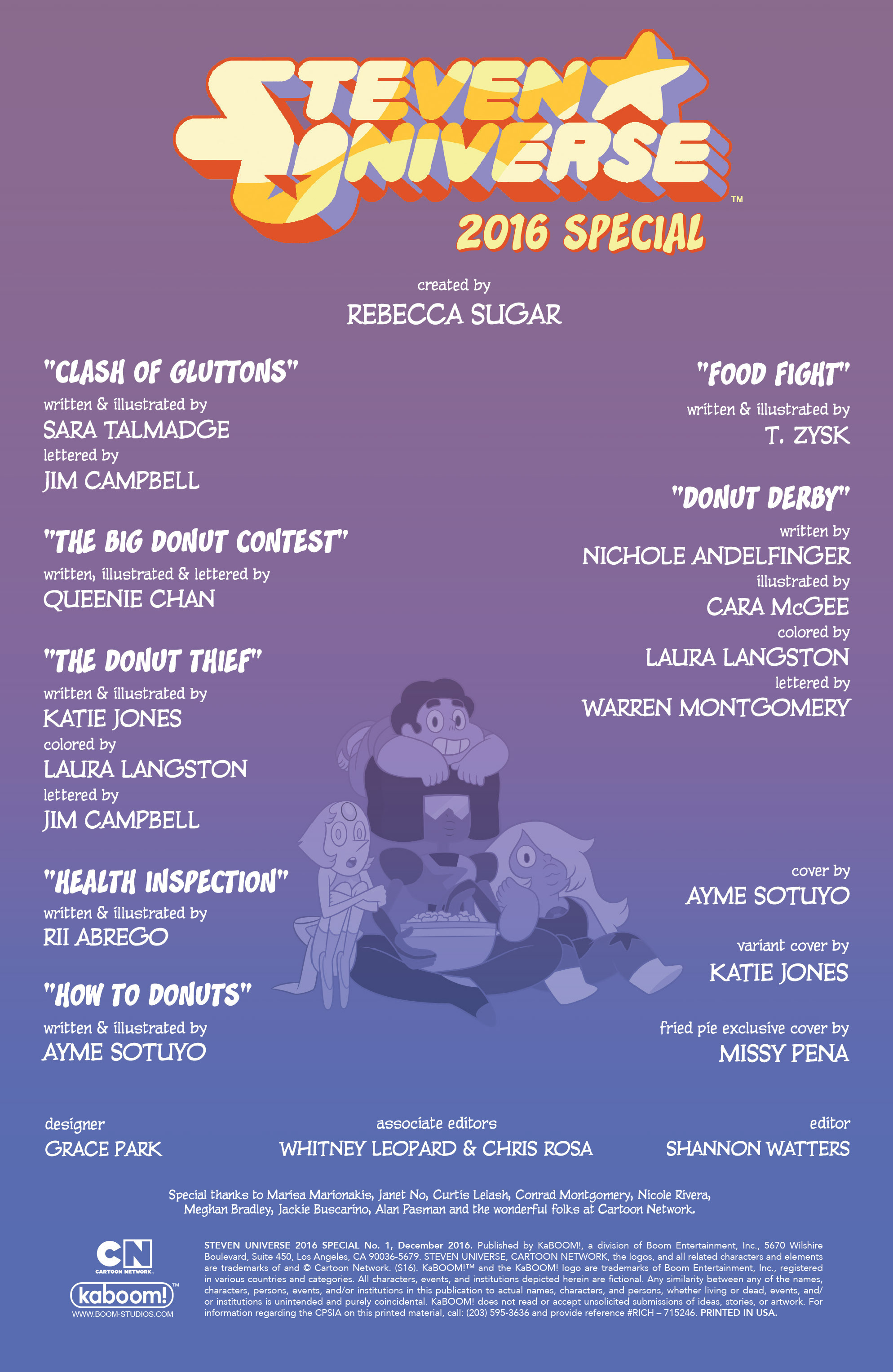 Read online Steven Universe 2016 Special comic -  Issue # Full - 2