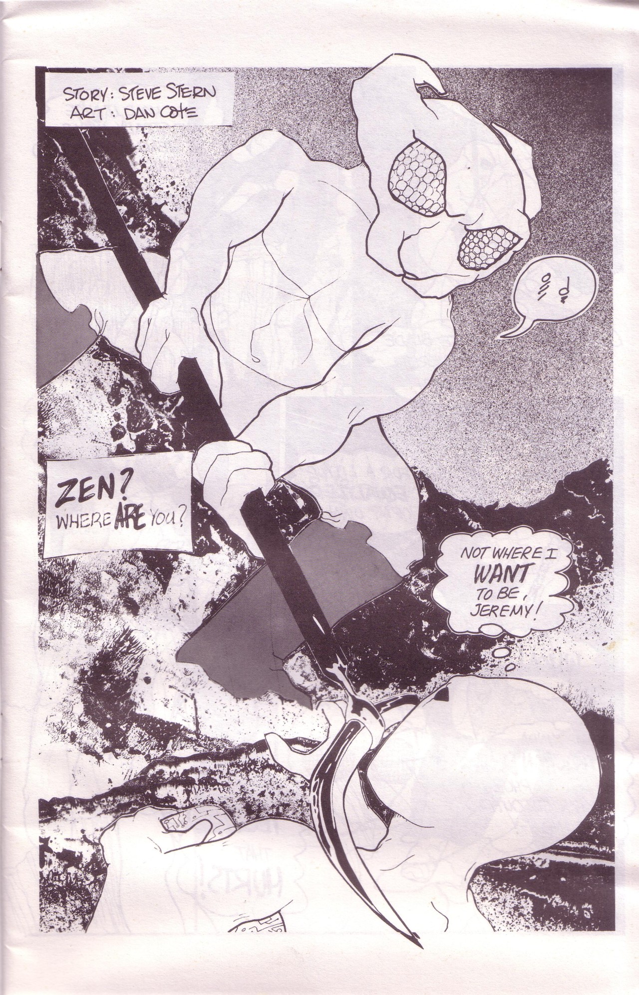 Read online Zen Intergalactic Ninja comic -  Issue #4 - 3