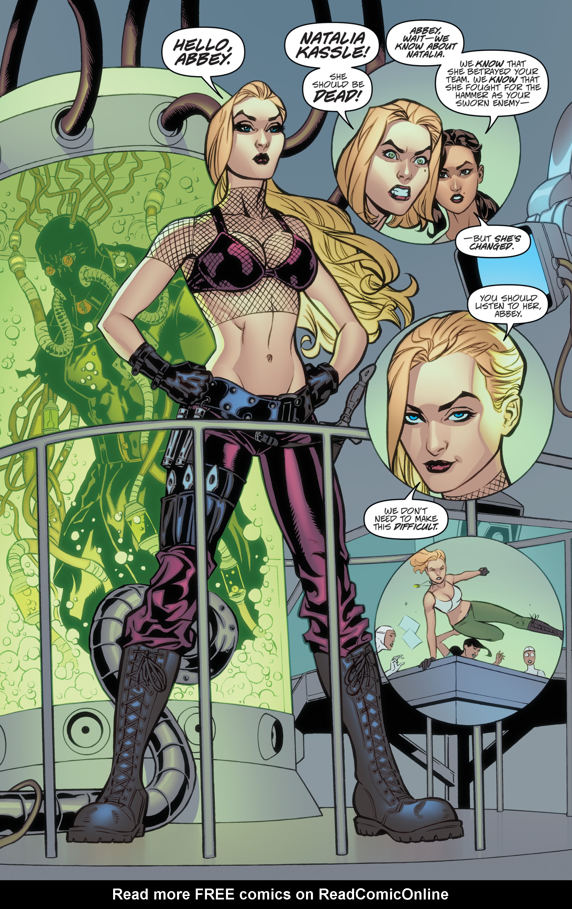 Read online Danger Girl: Renegade comic -  Issue #4 - 16