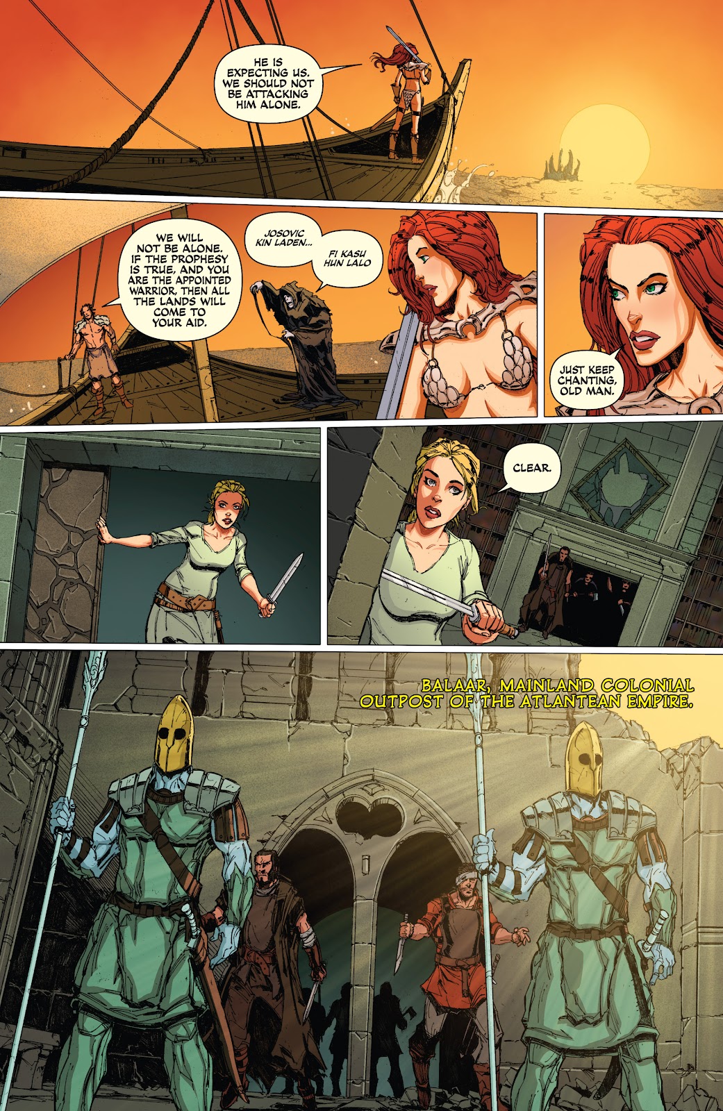 Red Sonja: Atlantis Rises issue 4 - Page 7