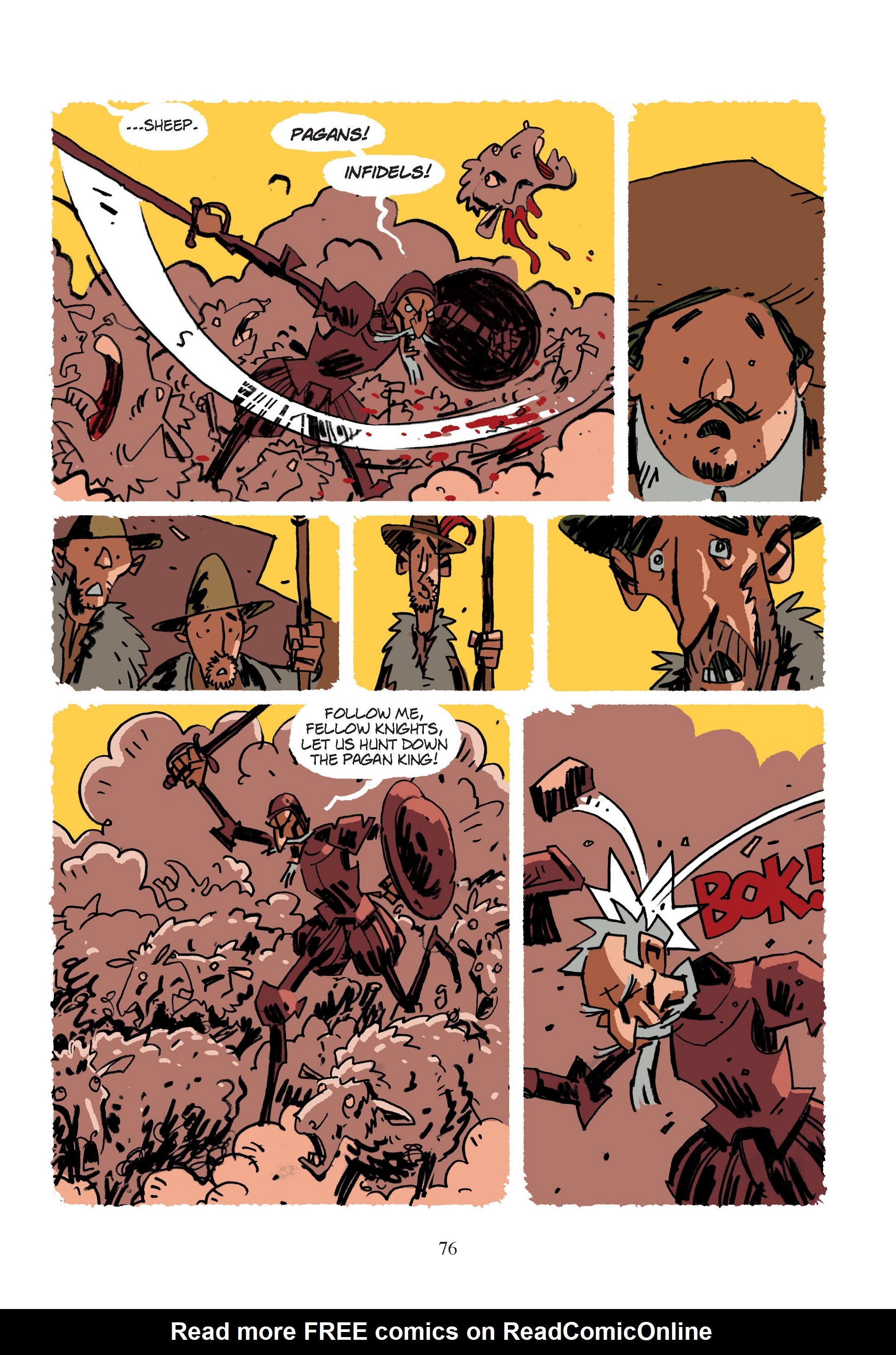 Read online The Complete Don Quixote comic -  Issue # TPB (Part 1) - 75