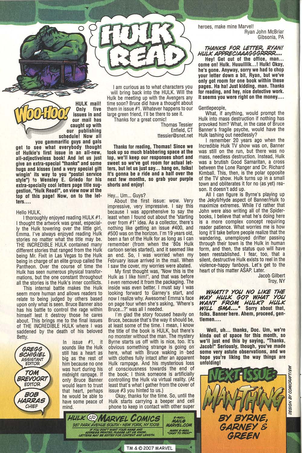 Read online Hulk (1999) comic -  Issue #5 - 34