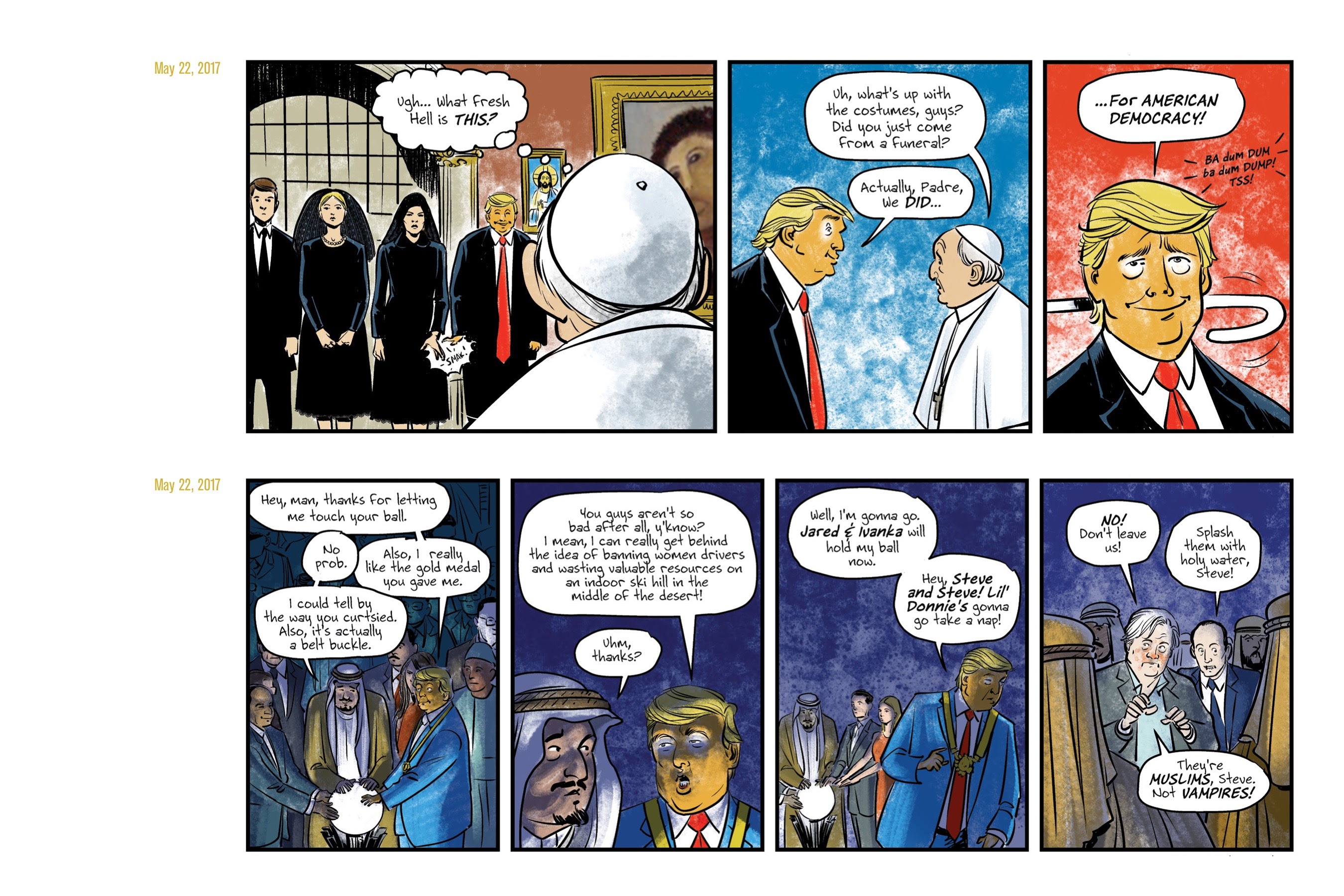 Read online Lil' Donnie: Executive Privilege comic -  Issue # TPB - 32