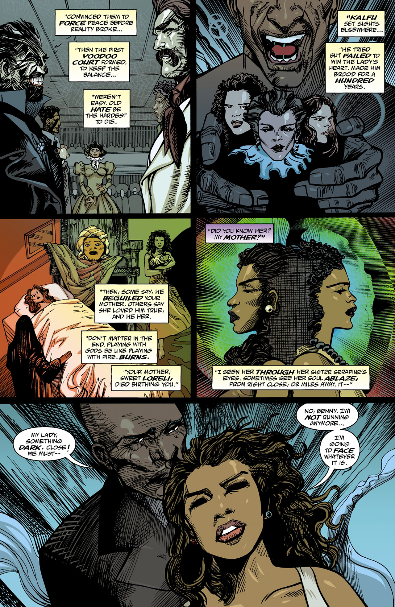 Read online Dominique Laveau: Voodoo Child comic -  Issue #3 - 16