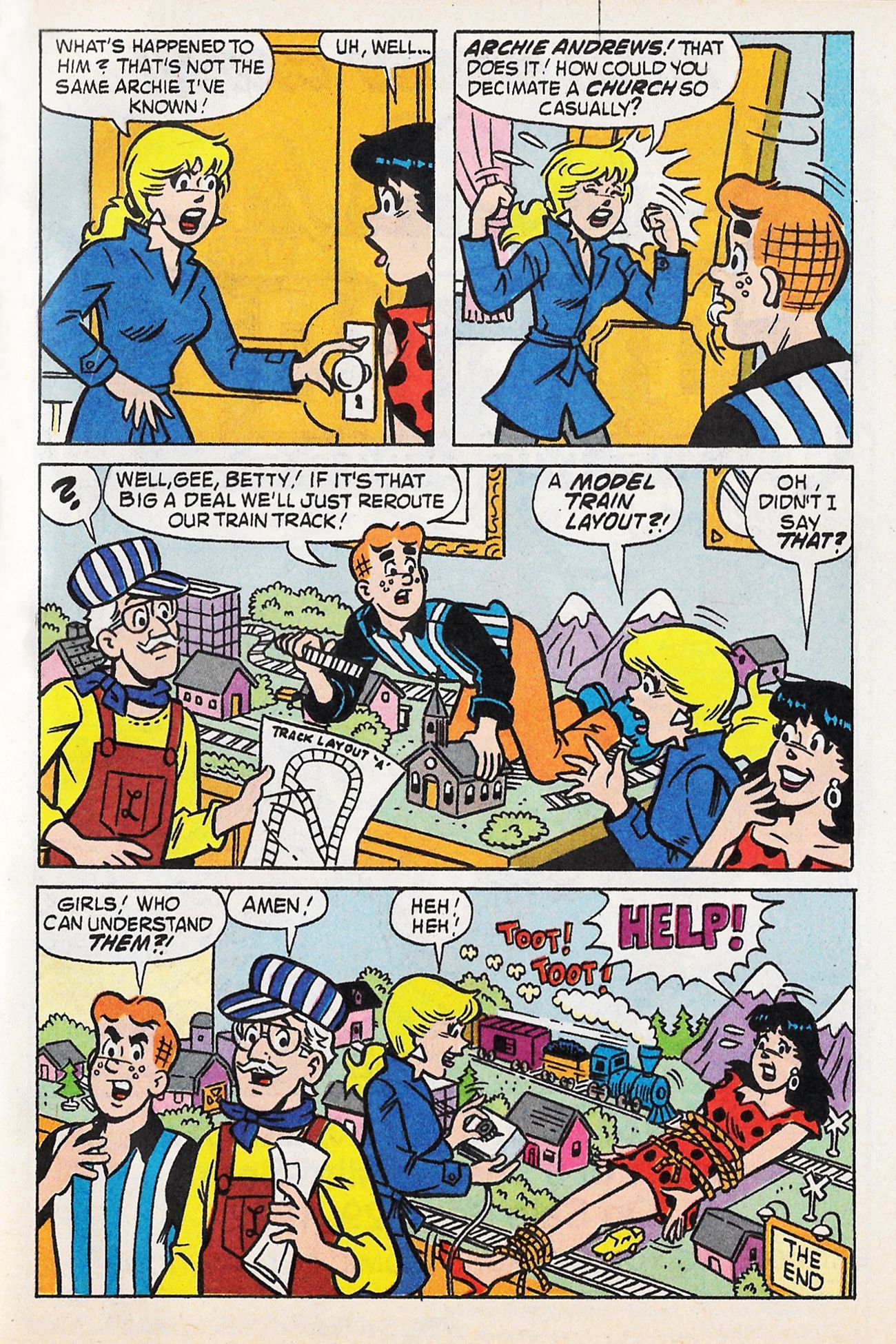 Read online Betty and Veronica Digest Magazine comic -  Issue #58 - 17