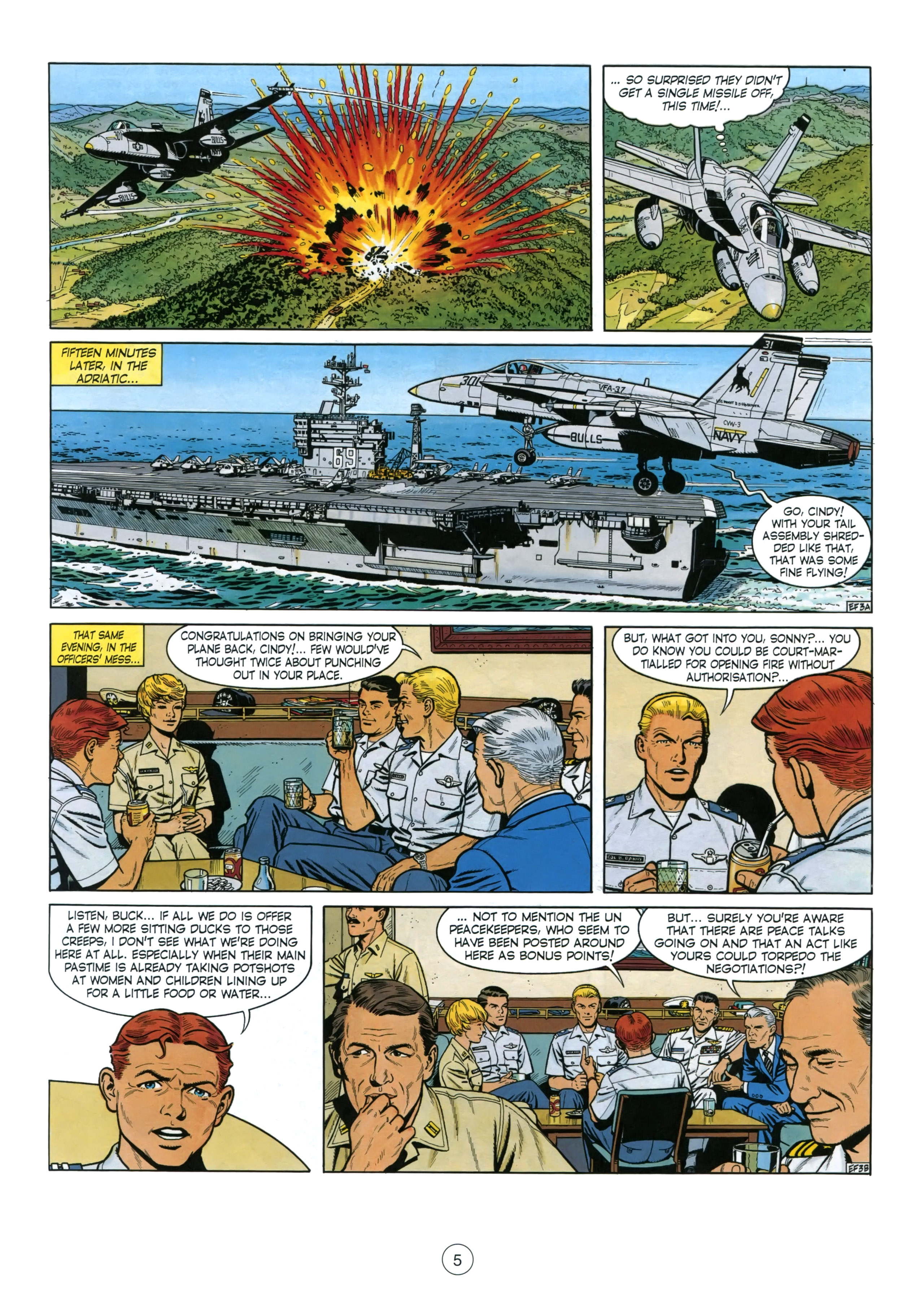 Read online Buck Danny comic -  Issue #3 - 7