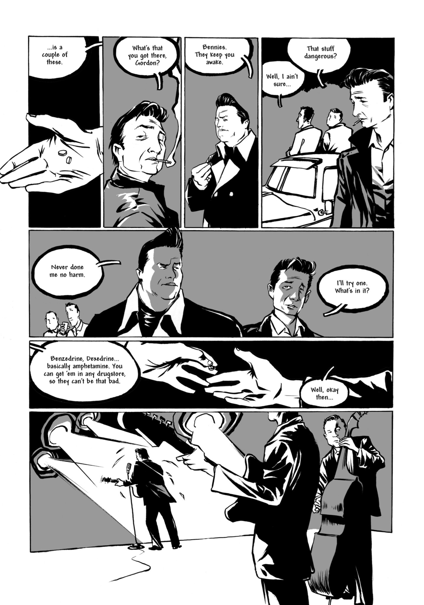 Read online Johnny Cash: I See a Darkness comic -  Issue # TPB - 61