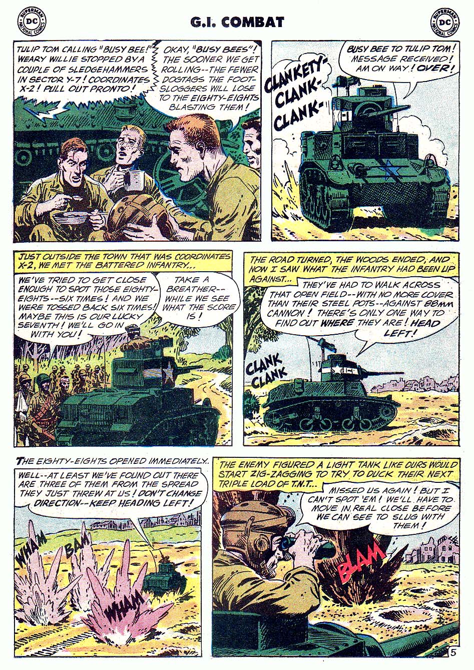 Read online G.I. Combat (1952) comic -  Issue #91 - 7