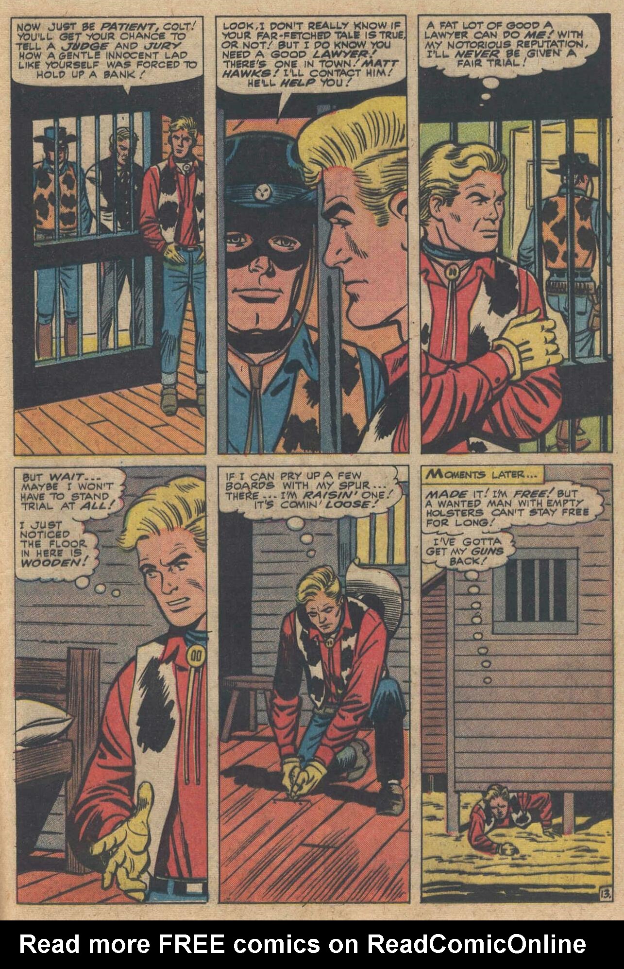 Read online Kid Colt Outlaw comic -  Issue #125 - 17