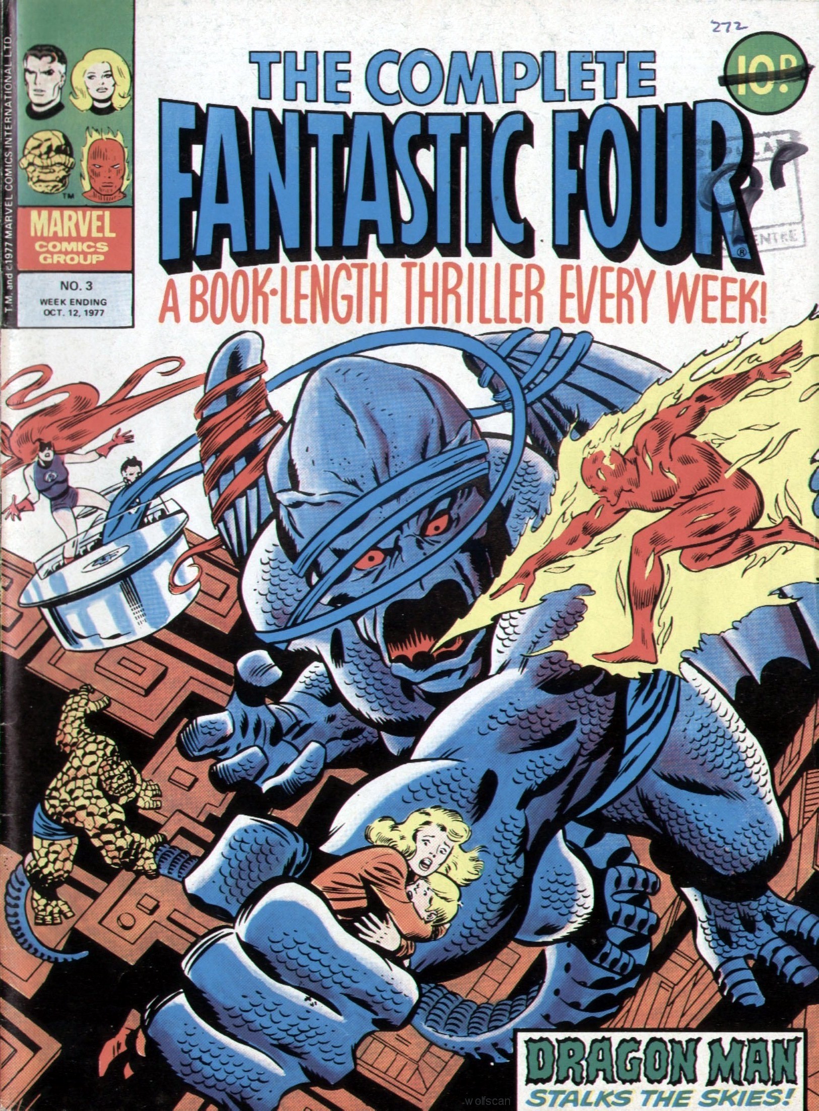 Read online Complete Fantastic Four comic -  Issue #3 - 1