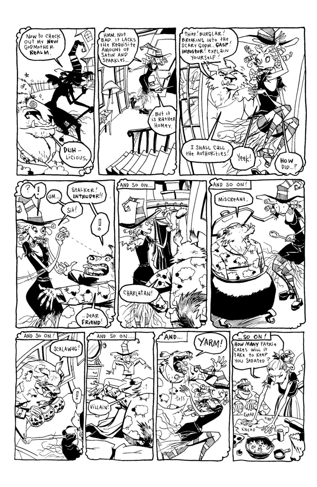 Read online Scary Godmother Comic Book Stories comic -  Issue # TPB - 246