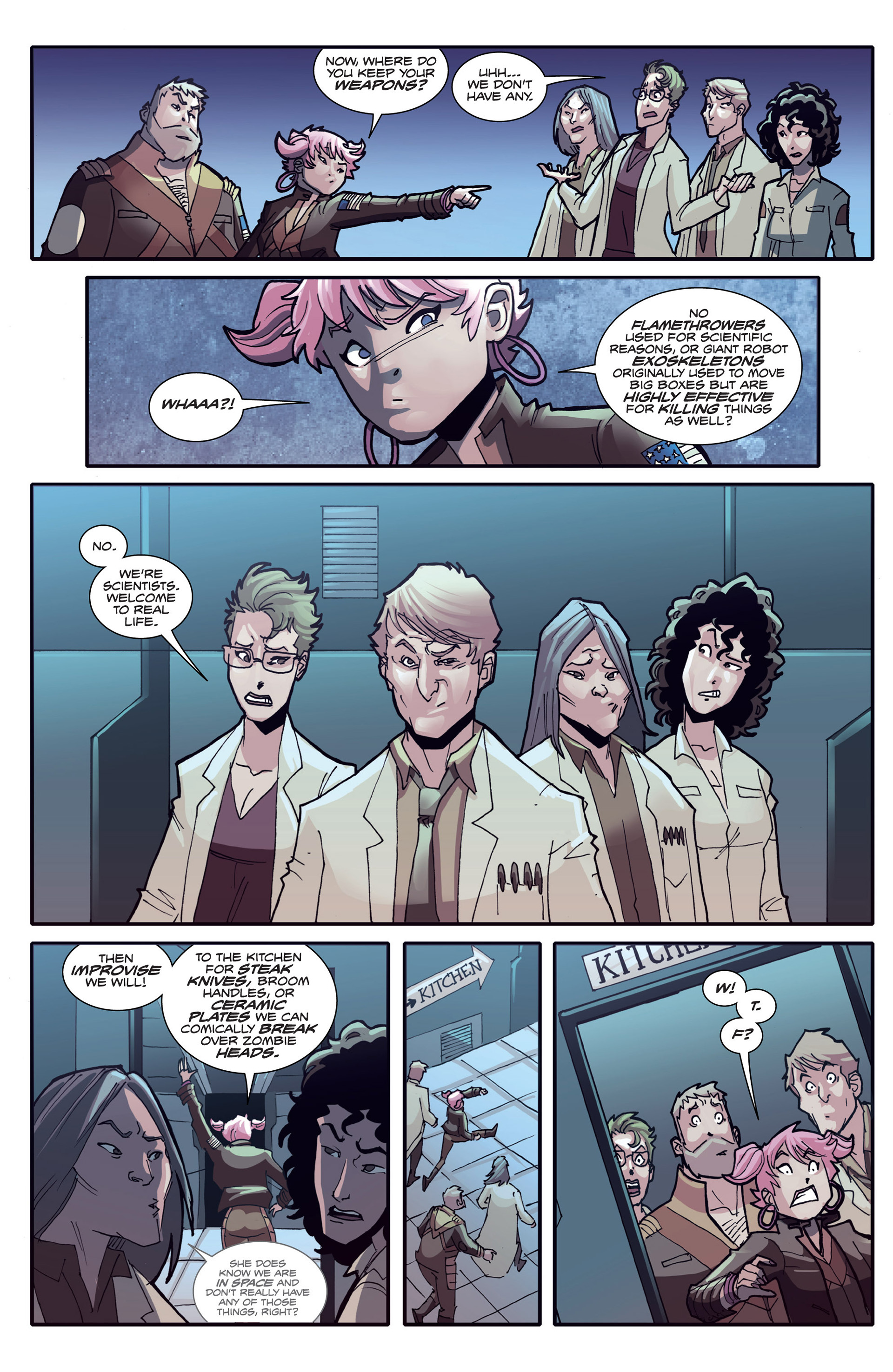 Read online Fanboys vs. Zombies comic -  Issue #15 - 5