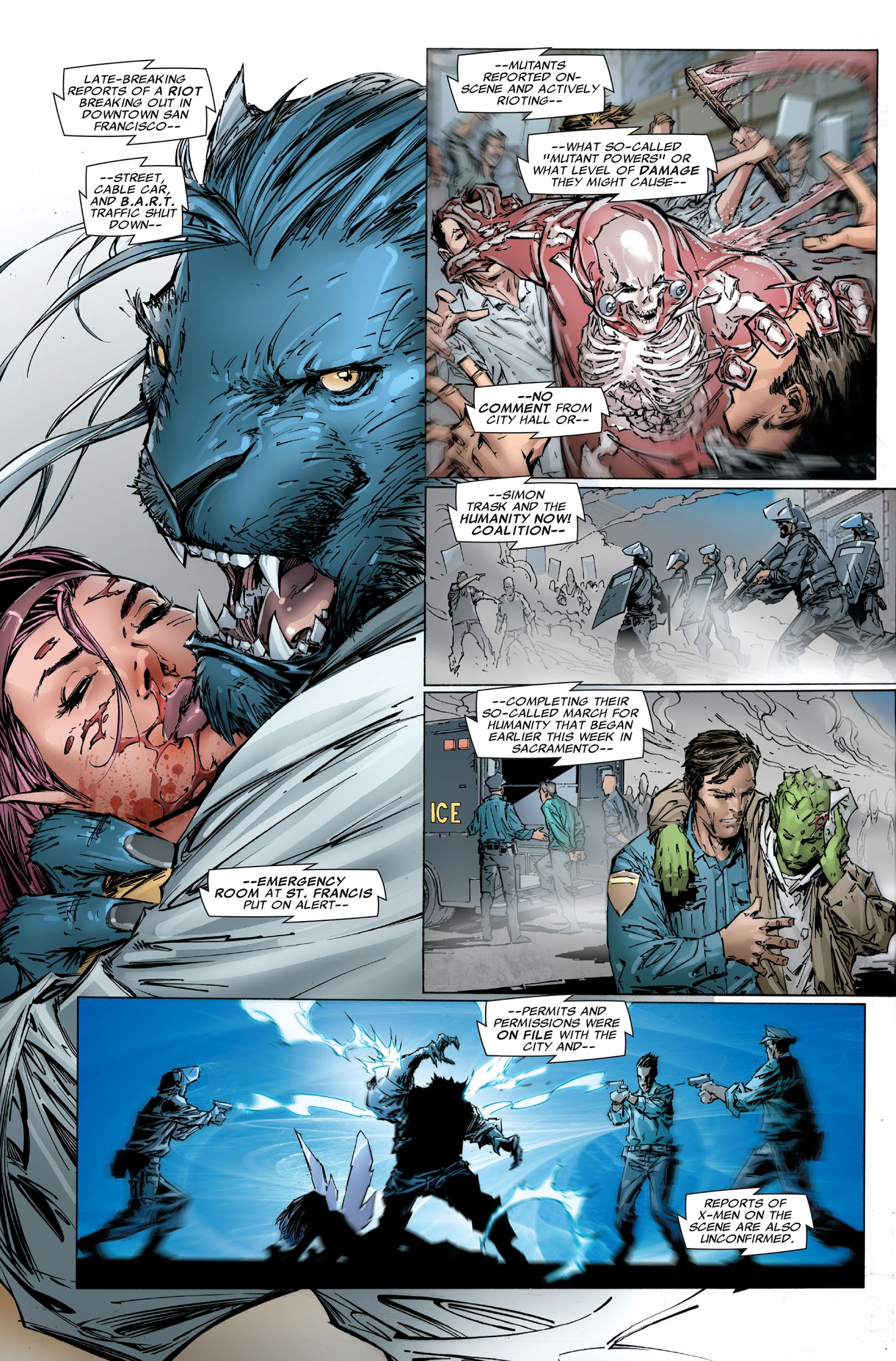 Read online Dark Avengers/Uncanny X-Men: Utopia comic -  Issue # TPB - 10
